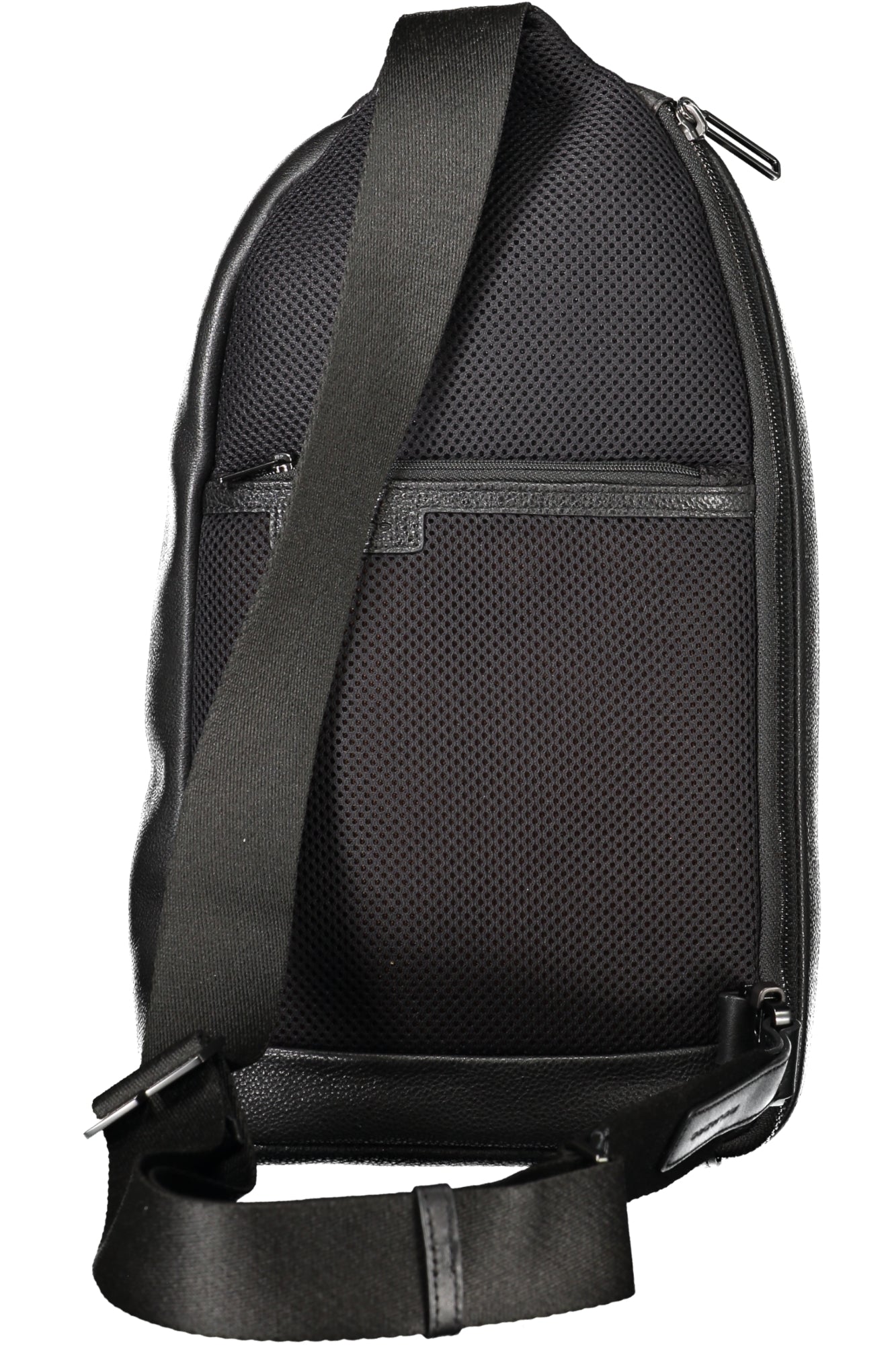 CA5880W116_NEN – Herrengürteltasche schwarz – Stilvolle Ein-Schultertasche mit Tabletfach – Größe: UNI – Farbe: Nero