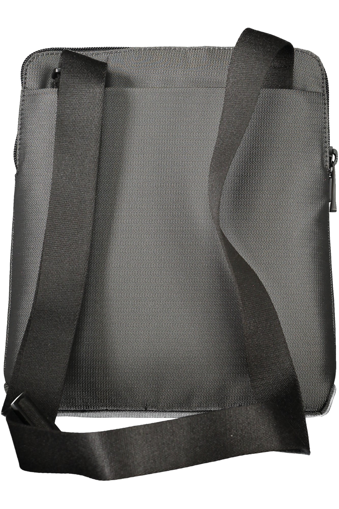 CA1358P16_GRCHEVGR – Graue Herrenumhängetasche mit Laptopfach und verstellbarem Riemen – Größe: UNI – Farbe: Grigio