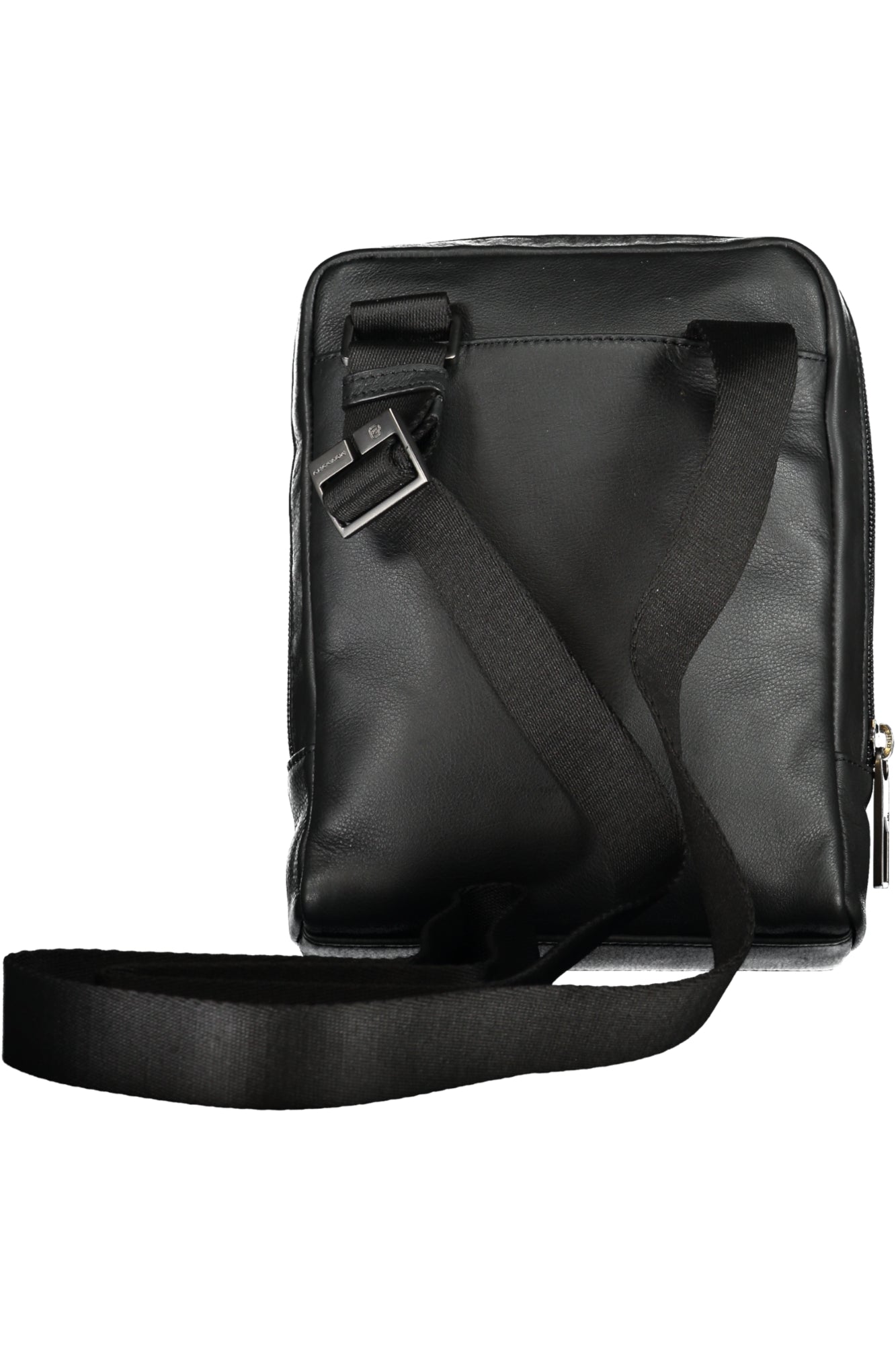 CA3084AO_NENERO – Elegant & Praktisch: Schwarze Herrenumhängetasche mit Stil-Details – Größe: UNI – Farbe: Nero