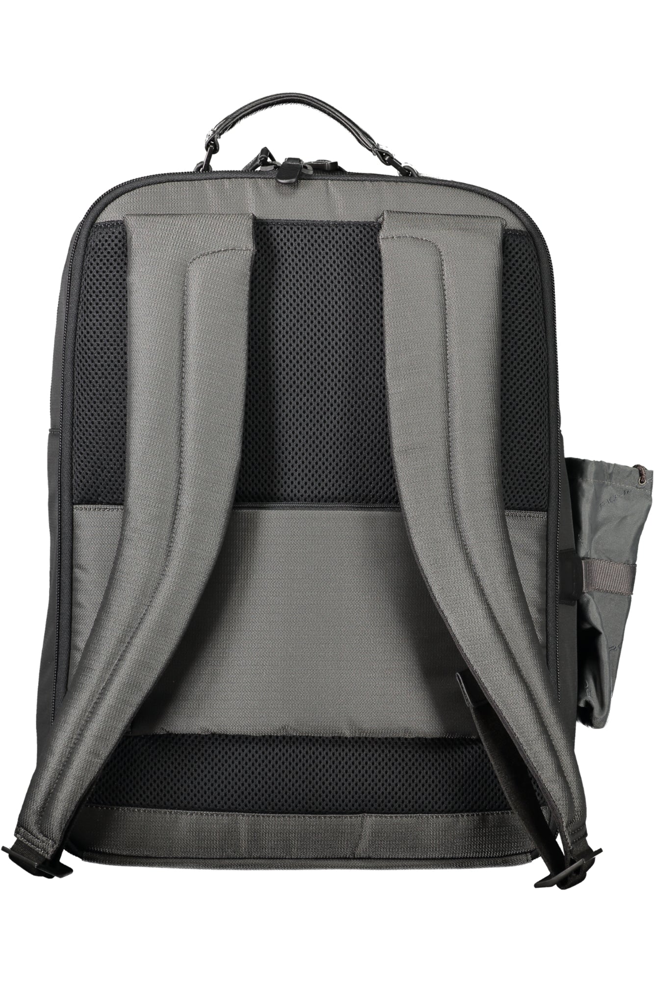 CA4174P16_GRCHEVGR – Eleganter grauer Männerrucksack: Stilvoll mit Laptopfach & Flaschenhalter – Größe: UNI – Farbe: Grigio