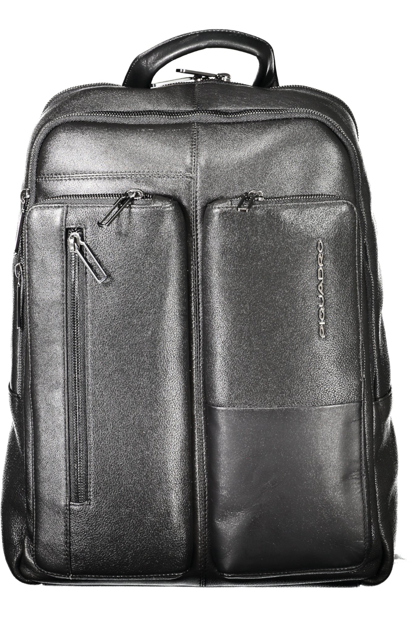 CA5884W116_NEN – Moderner Herren-Rucksack Schwarz mit Laptopfach und Kontrastdetails – Größe: UNI – Farbe: Nero