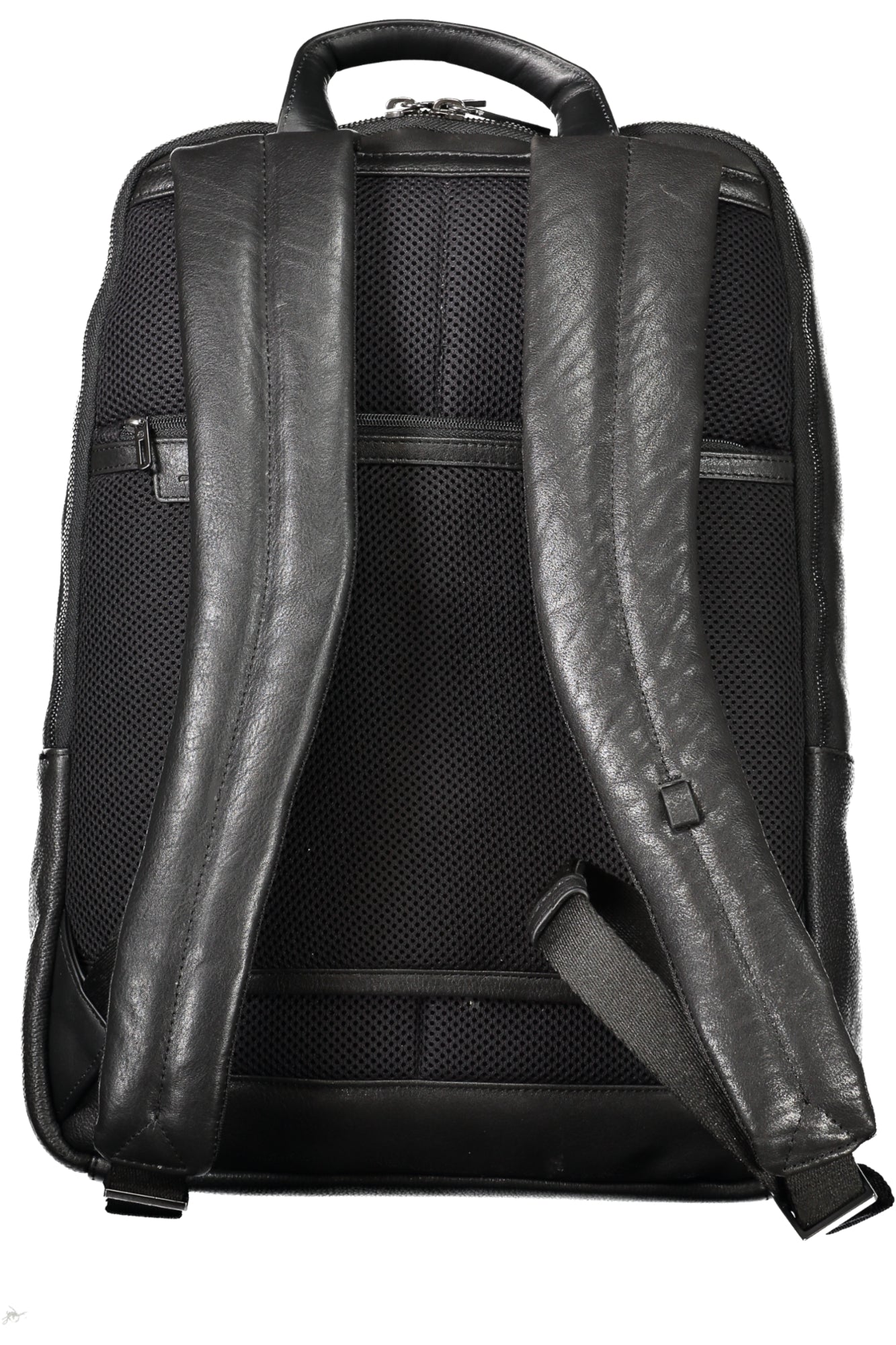 CA5884W116_NEN – Moderner Herren-Rucksack Schwarz mit Laptopfach und Kontrastdetails – Größe: UNI – Farbe: Nero