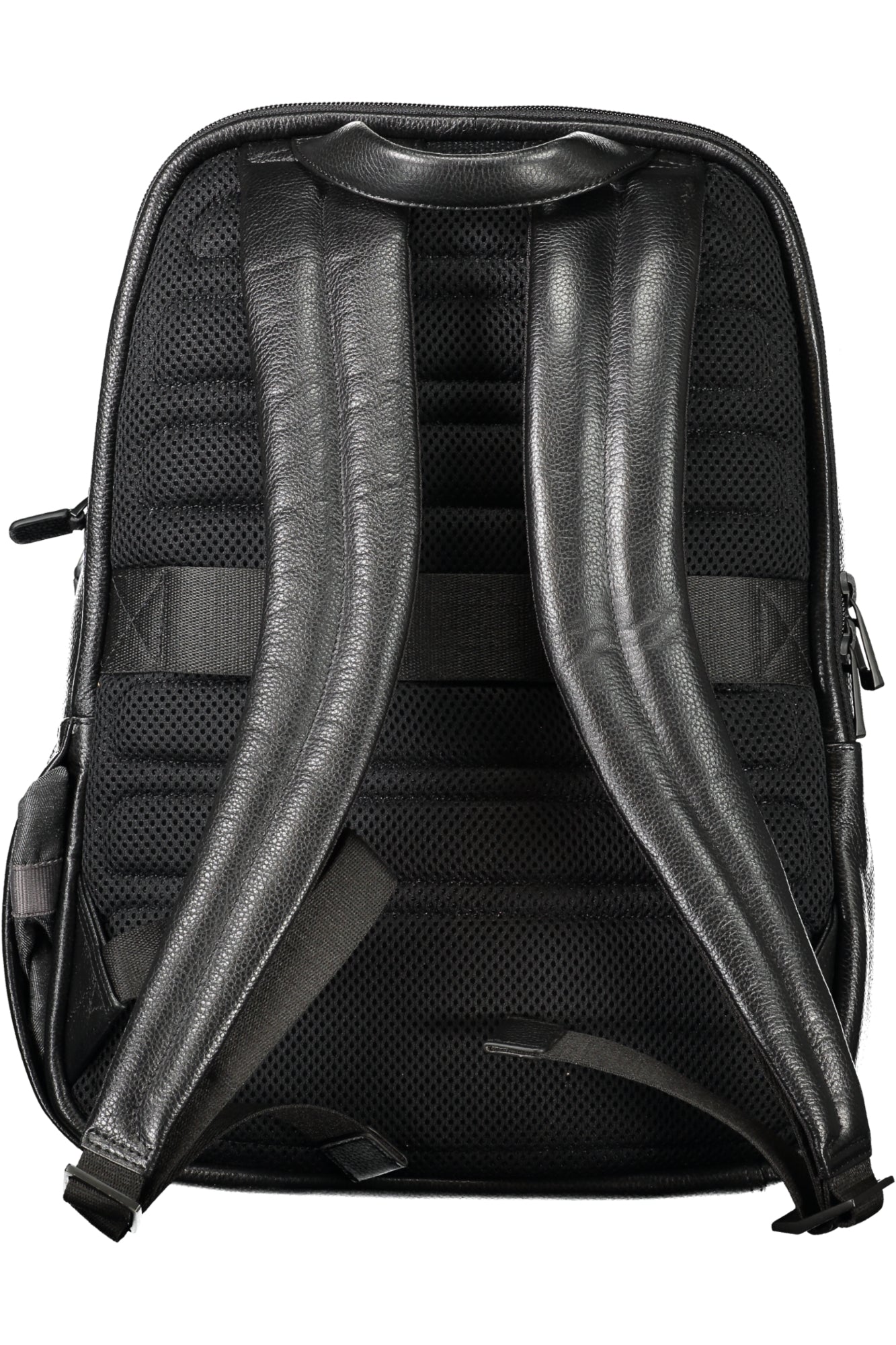 CA3869P15S_NEN – Eleganter Herren-Rucksack in Schwarz mit Laptopfach und Flaschenhalter – Größe: UNI – Farbe: Nero