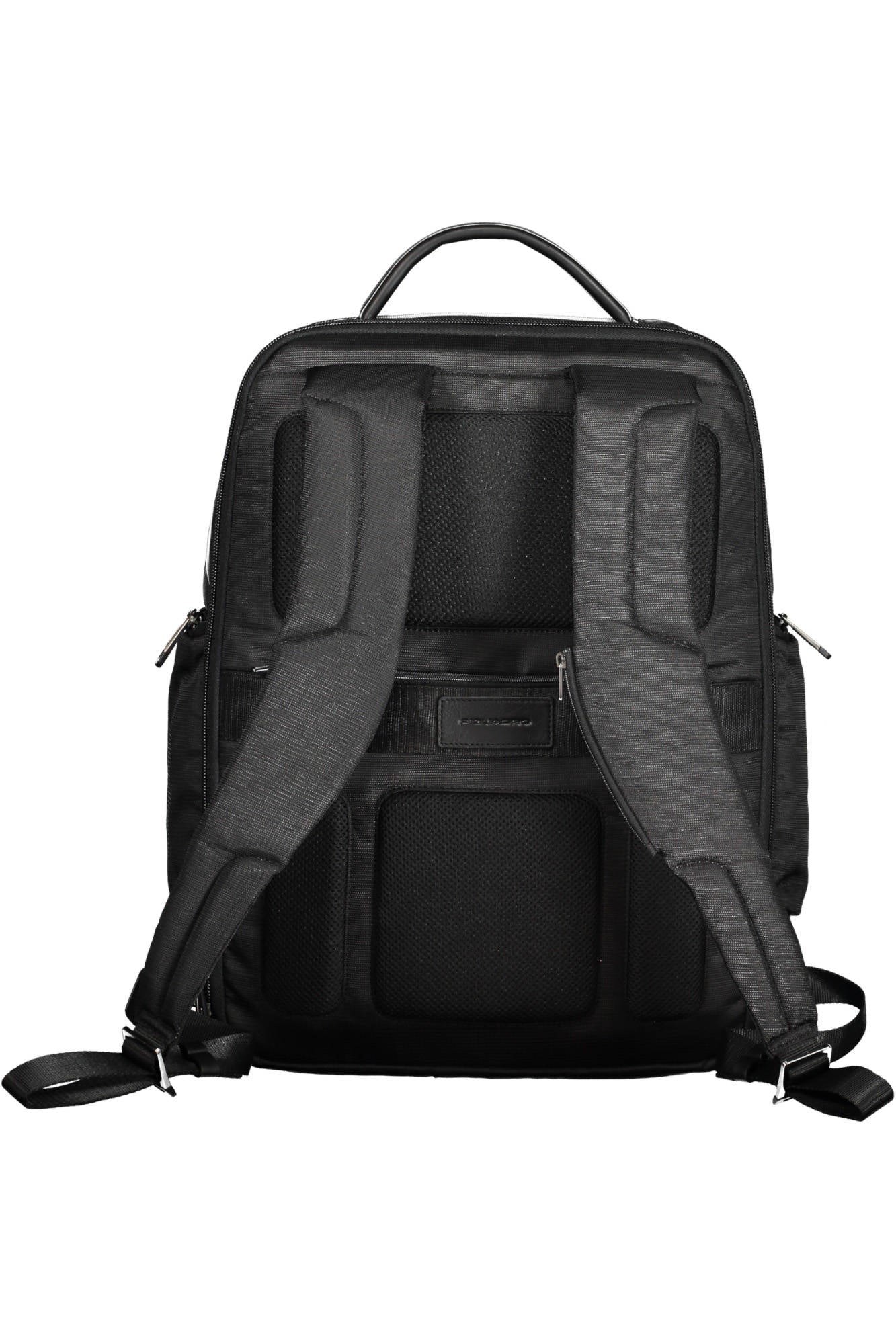 OUTCA5317S115_NERO_N – Eleganter Schwarzer Herren-Rucksack aus 100% recyceltem Material – Größe: UNI – Farbe: Nero