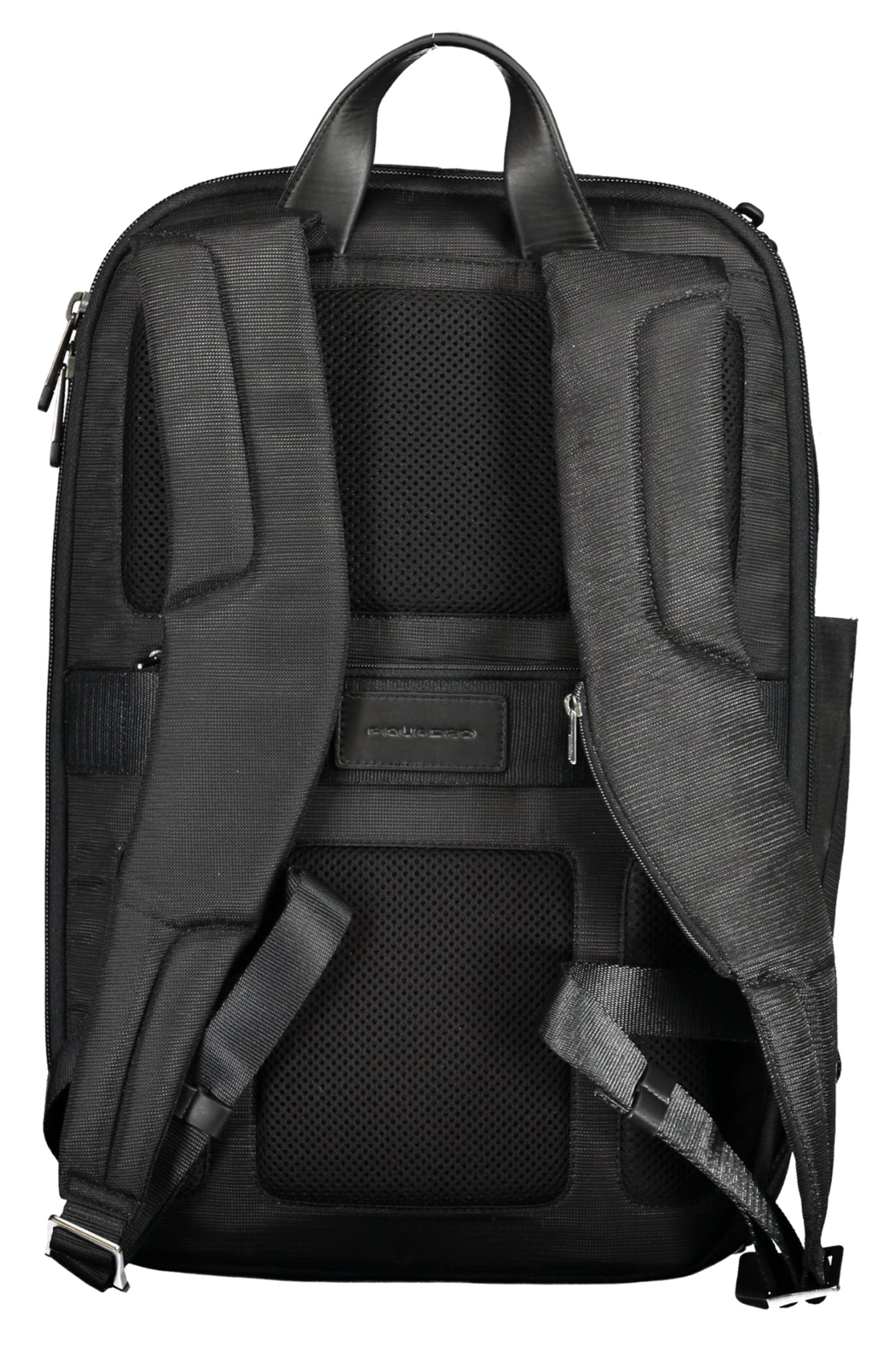 OUTCA5316S115_NENERO – Stilvoller Herrenrucksack Schwarz mit Laptopfach, 100% recycelt – Größe: UNI – Farbe: Nero