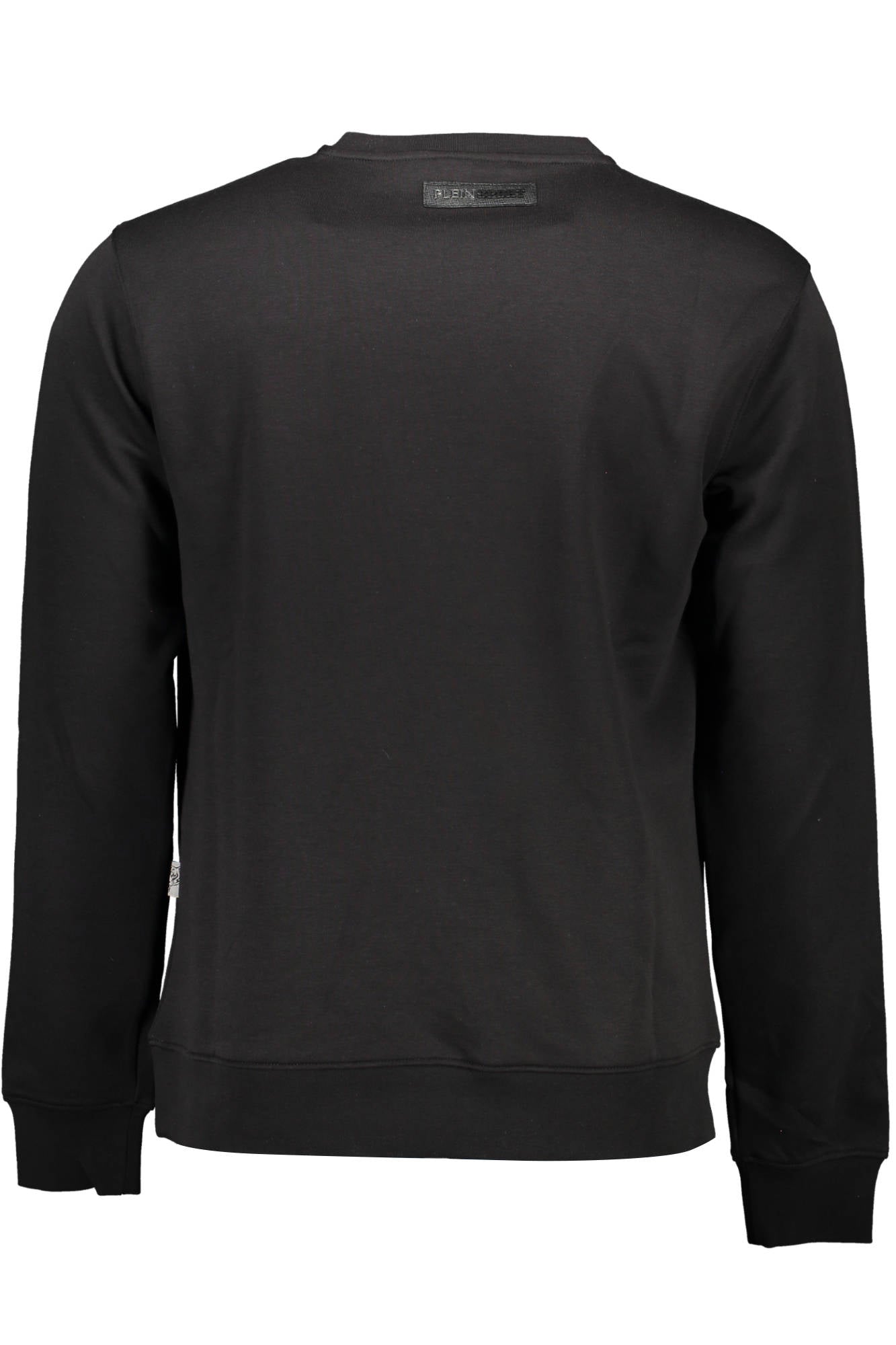 FIPS210_NERO_99-BLACK – Herren Pullover in Schwarz mit Kontrastdetails und Rundhalsausschnitt – Größe: S, M, L, XL – Farbe: Nero