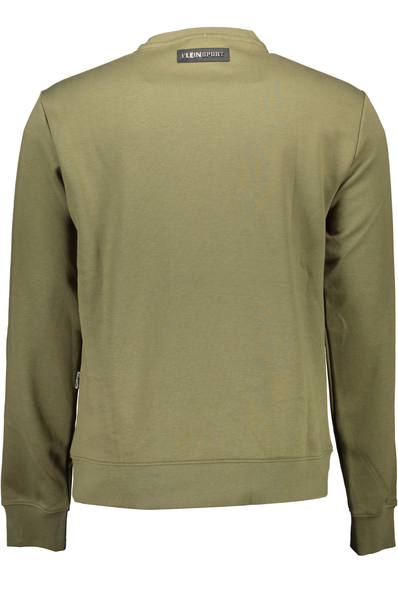 FIPS208_VERDE_32-GREEN – Herren Sweatshirt in Grün - Langarm, Rundhals, Stylischer Druck – Größe: S, M, L, XL, 2XL – Farbe: Verde