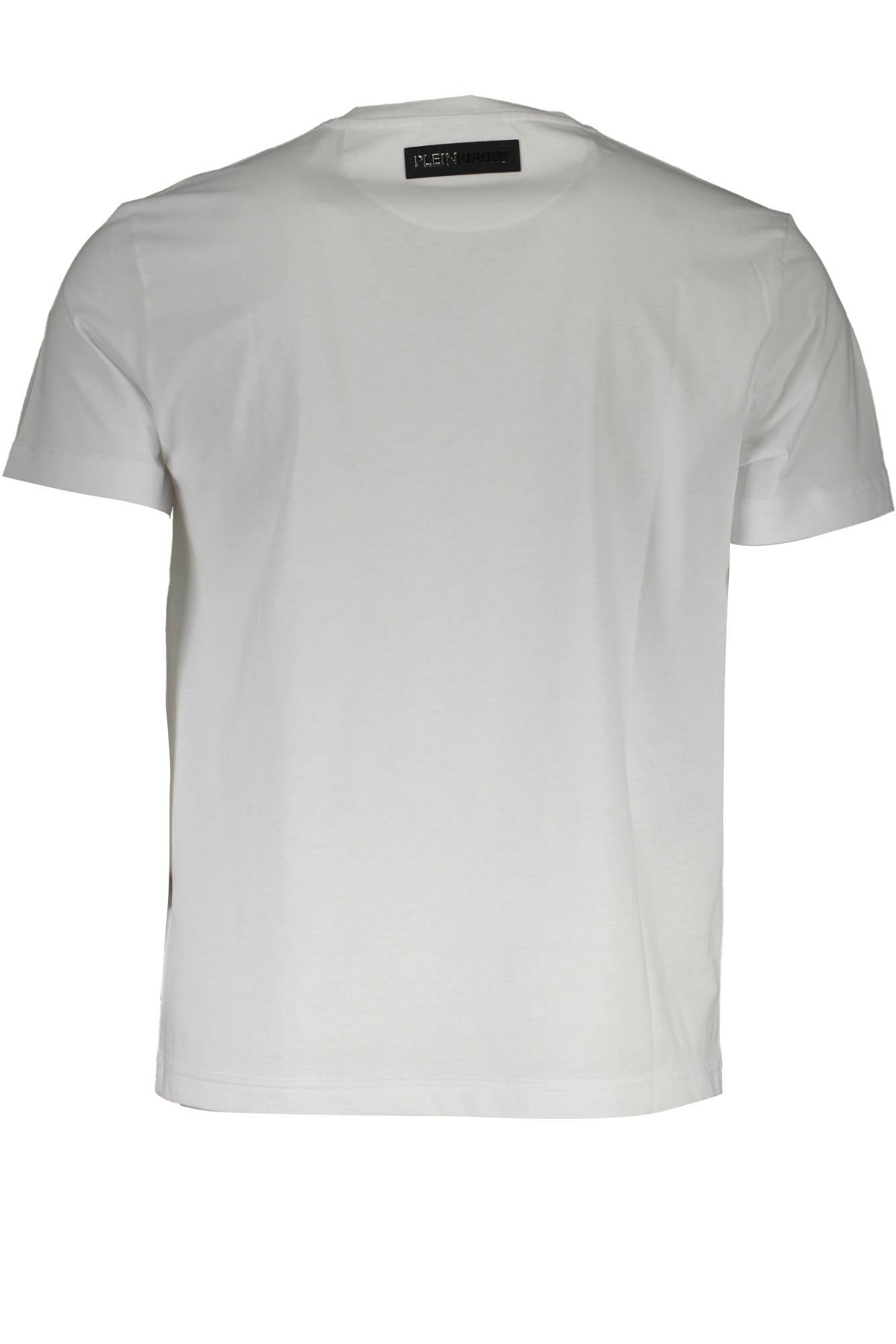 TIPS103_BIANCO_01-WHITE – Stilvolles Herren-T-Shirt mit V-Ausschnitt und Logo-Druck, Weiß – Größe: S, M, L, XL, 2XL – Farbe: Bianco