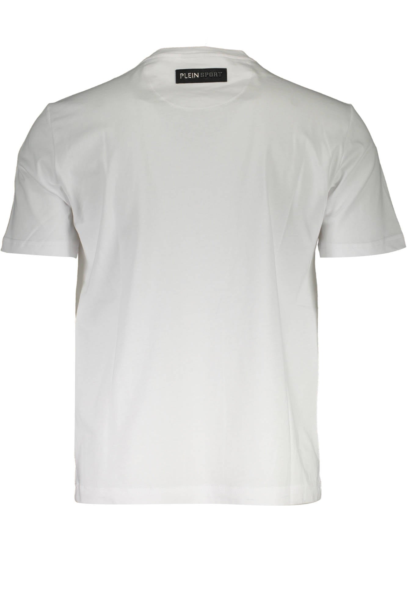 TIPS113_BIANCO_01-WHITE – Weiße Herren T-Shirt mit Print & Rundhalsausschnitt - Kurzarm – Größe: S, M, L, XL, 2XL – Farbe: Bianco