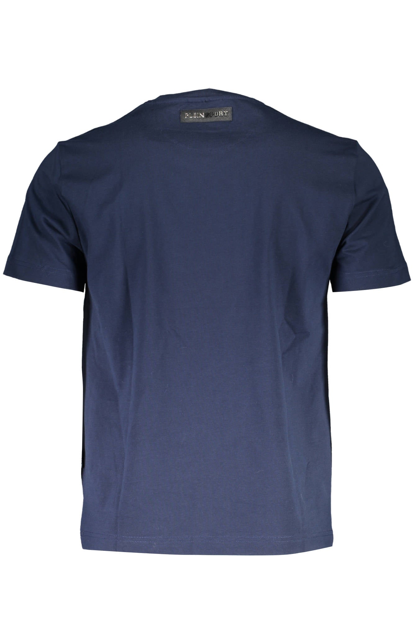 TIPS103_BLU_85-NAVY – Blaues Kurzarm T-Shirt für Herren mit V-Ausschnitt und Druck. – Größe: S, M, L, XL, 2XL – Farbe: Blu