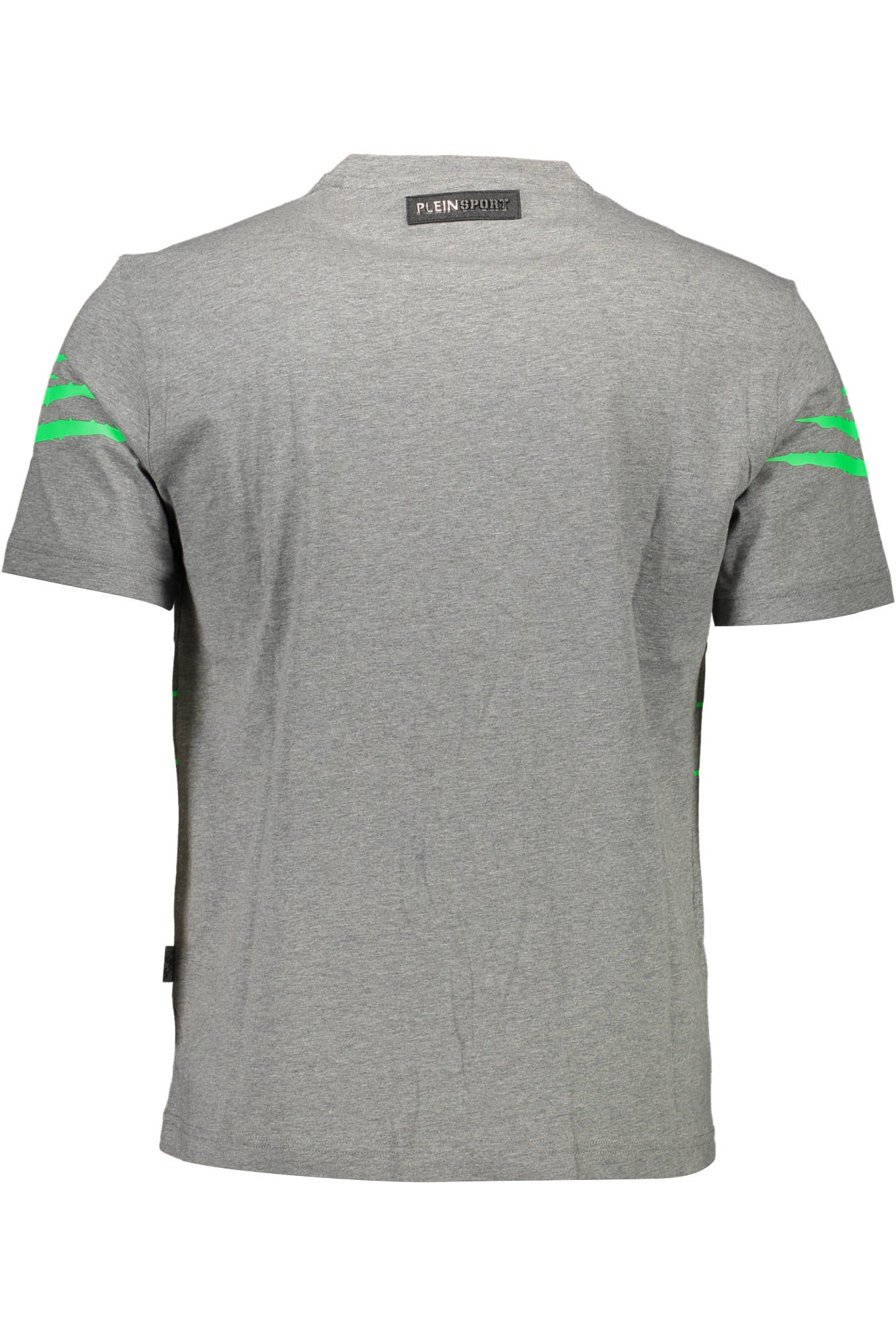 TIPS102_GRIGIO_94-GREY – Kurzarm Herren T-Shirt Grau – Stilvoll mit Print und Kontrastdetails – Größe: S, M, L, XL – Farbe: Grigio