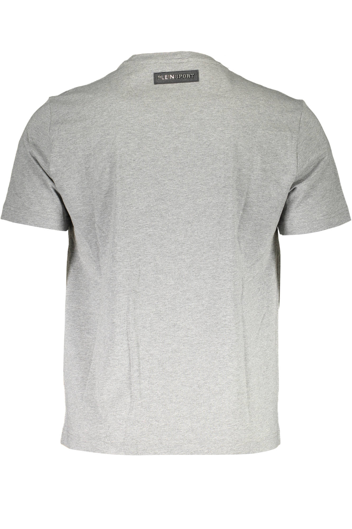 TIPS128_GRIGIO_92-GREY – Graues Herren T-Shirt mit Rundhals und Print - Sportlich & Stylisch – Größe: S, M, L, XL, 2XL – Farbe: Grigio