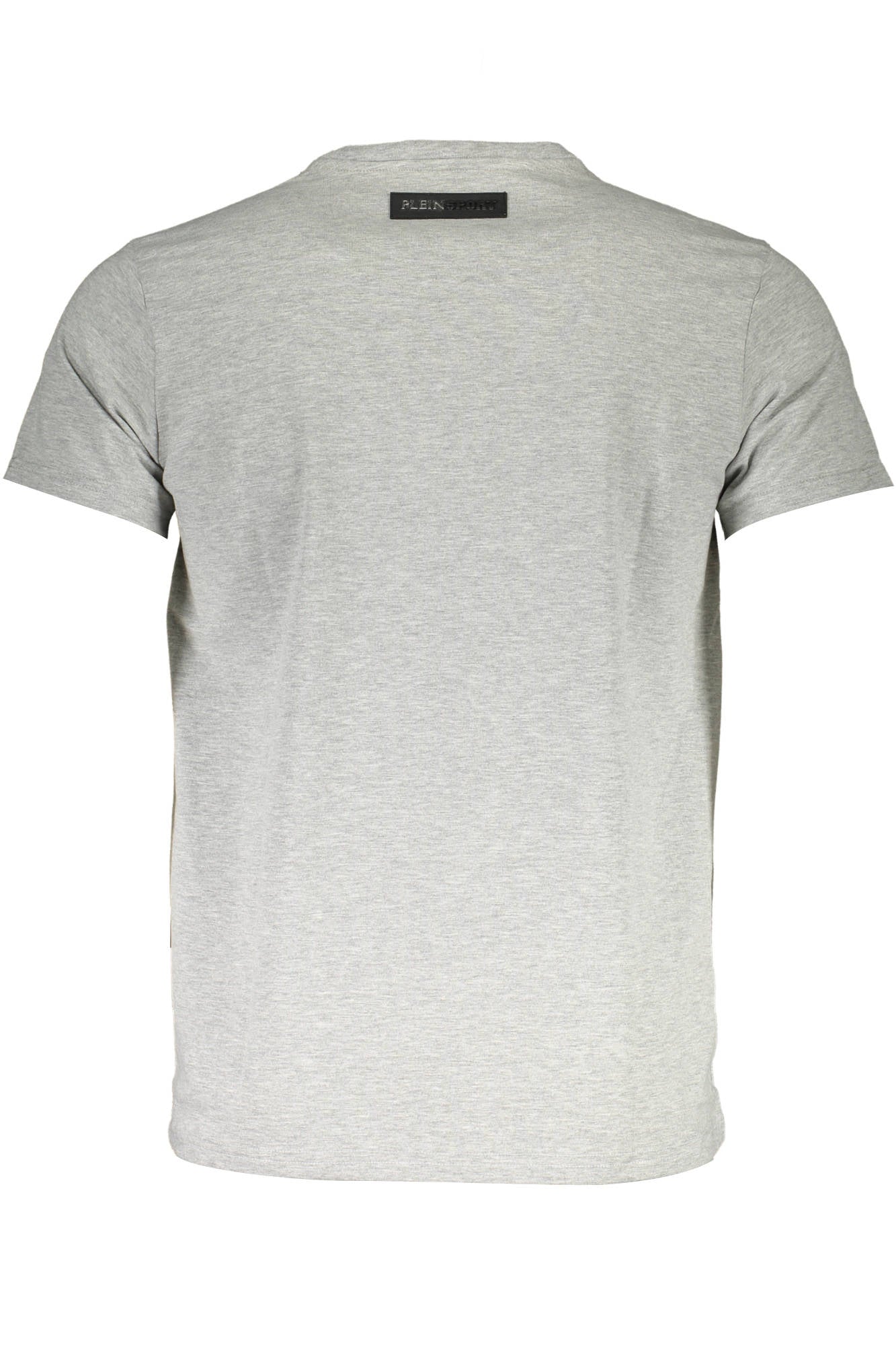 TIPS104TN_GRIGIO_94-GREY – Graues Herren Kurzarm T-Shirt mit Druck & Rundhalsausschnitt – Größe: S, M, L, XL, 2XL – Farbe: Grigio