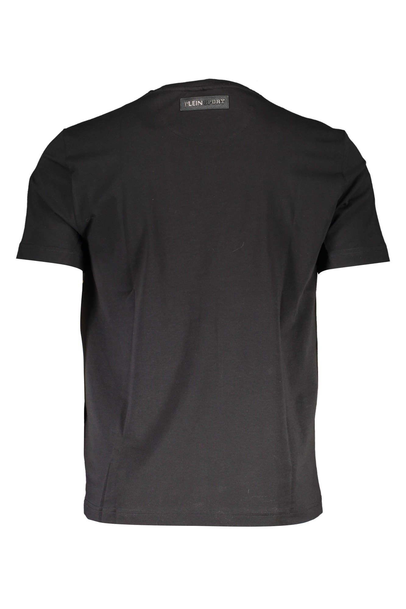 TIPS105_NERO_99-BLACK – Stylishes Herren Kurzarm T-Shirt in Schwarz mit Print und Rundhals – Größe: M, L, XL, 2XL – Farbe: Nero