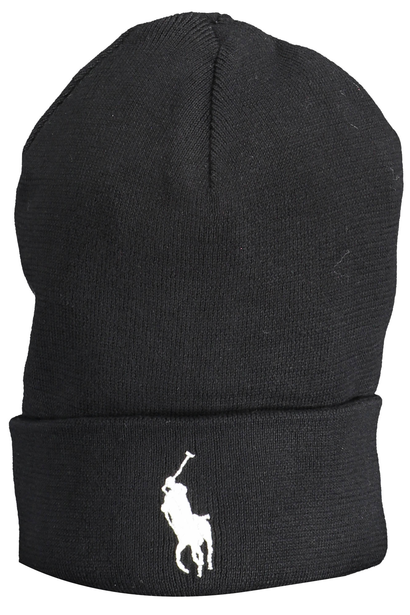 710886138005_NERO_BLACK-HAT – Elegante Schwarze Herrenmütze mit Stickerei-Logo für Stilbewusste. – Größe: UNI – Farbe: Nero