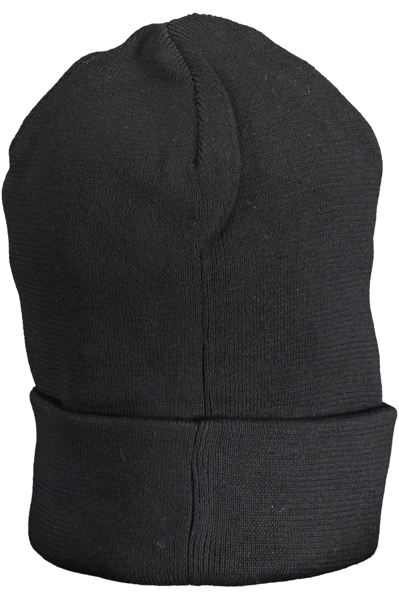 710886138005_NERO_BLACK-HAT – Elegante Schwarze Herrenmütze mit Stickerei-Logo für Stilbewusste. – Größe: UNI – Farbe: Nero