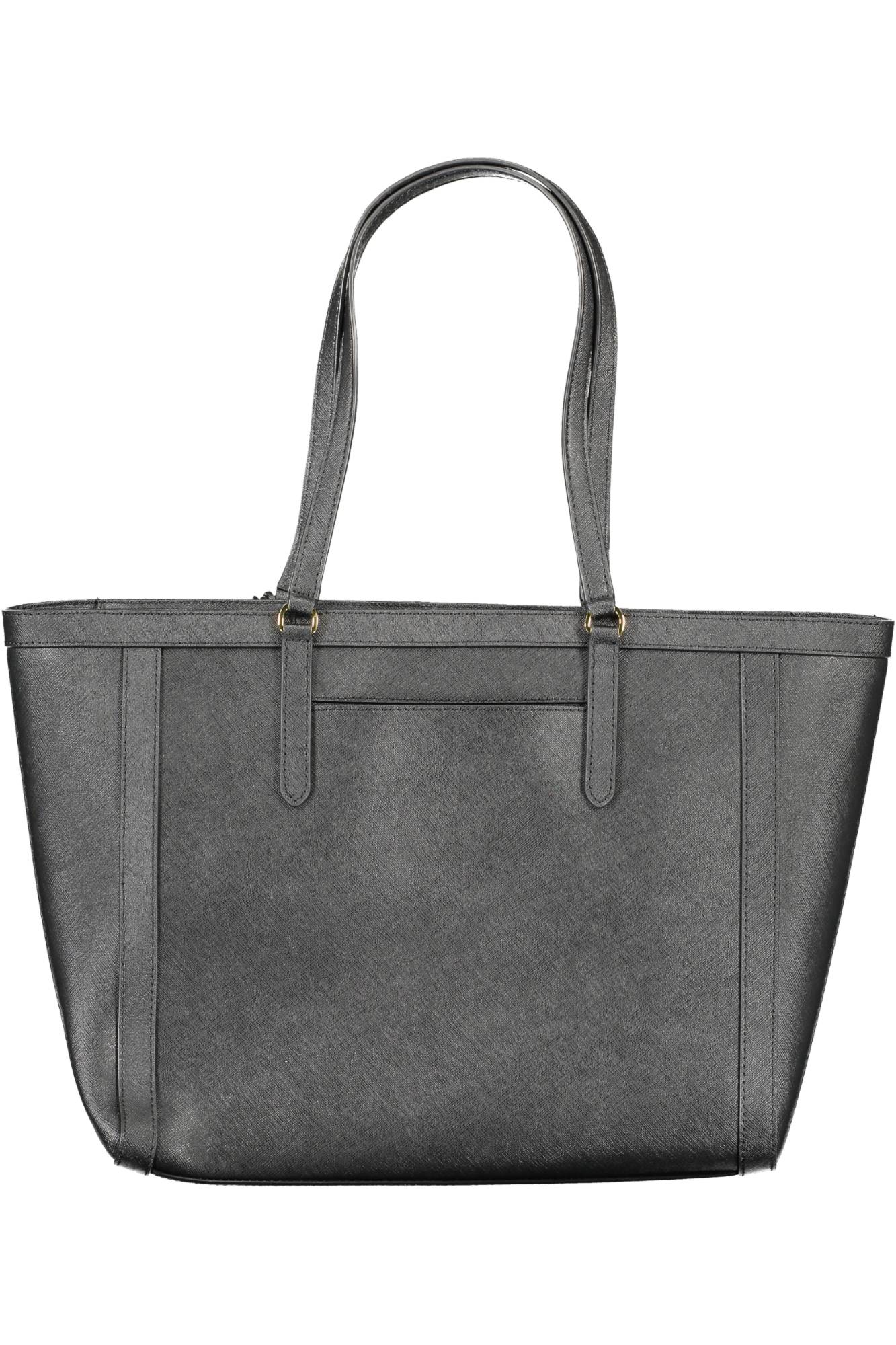 431842430001_NERO_BLACK – Elegante schwarze Damenhandtasche mit vielseitigem Stauraum – Größe: UNI – Farbe: Nero