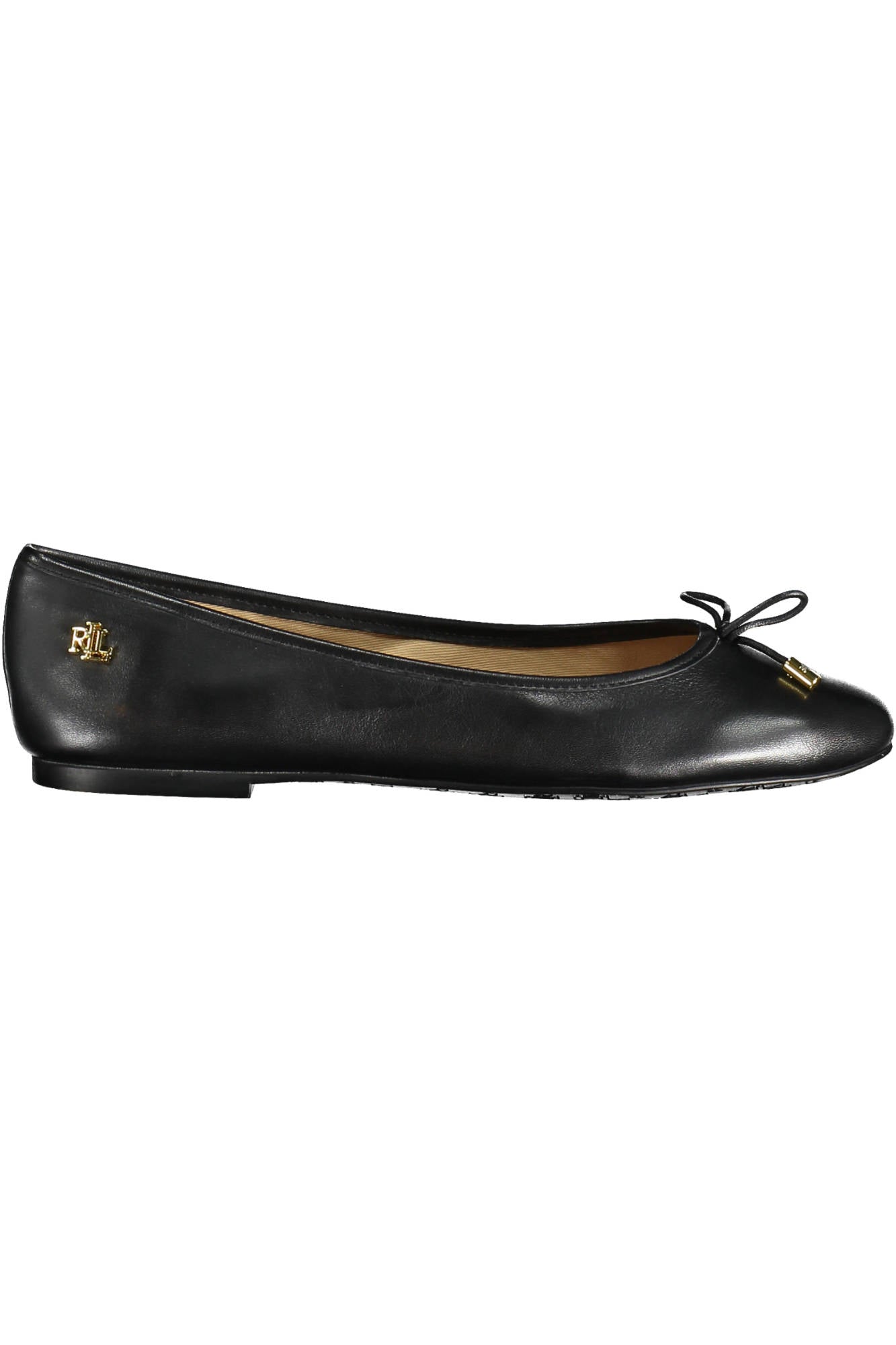 802806870008-JAYNA_NERO_BLACK – Elegante Damen Ballerinas Schwarz mit Kontrastdetails und Logo – Größe: 38, 39, 40 – Farbe: Nero