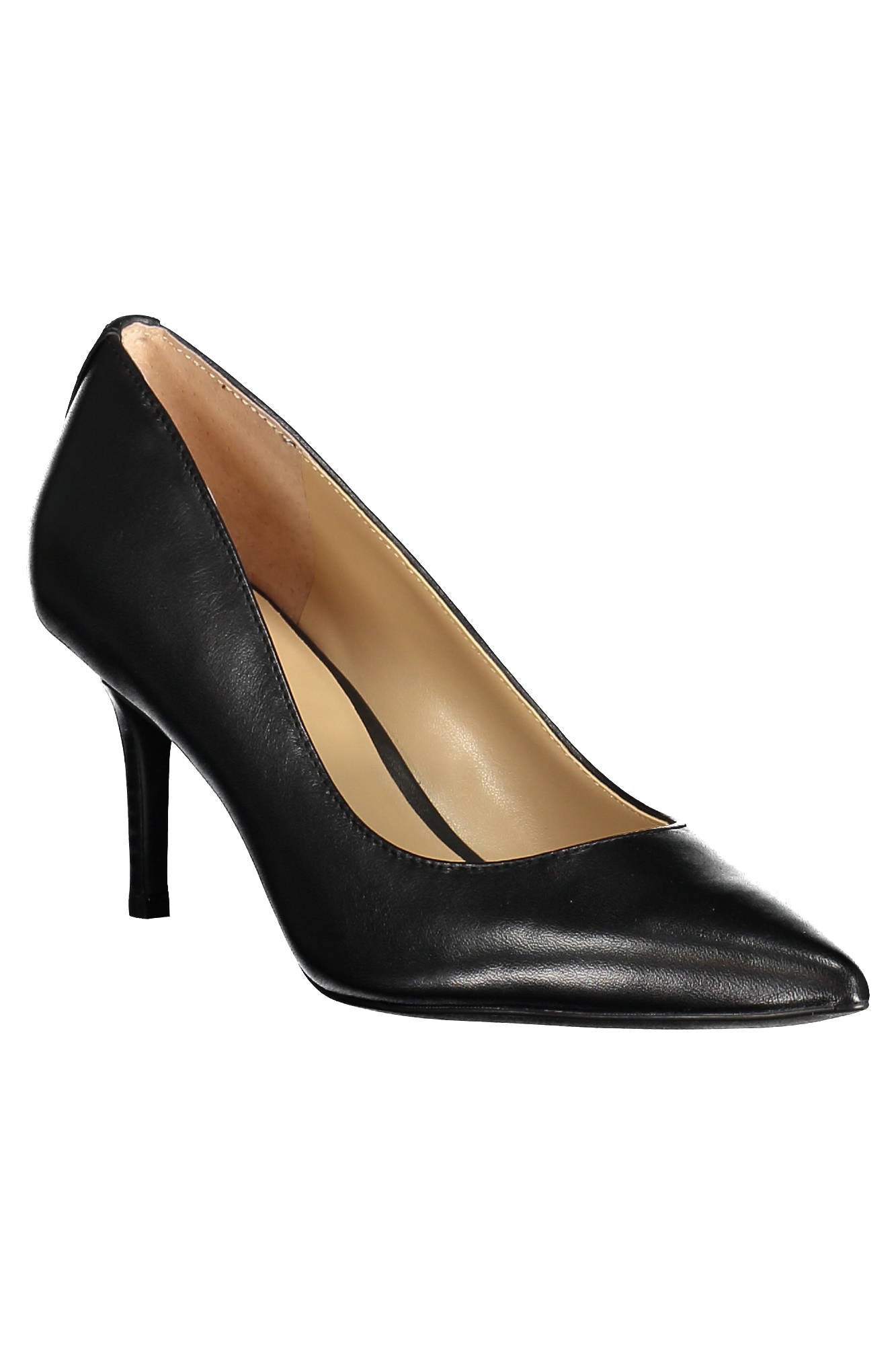 802723236001-LANETTE_NERO_BLACK – Eleganter Damenschuh in Schwarz mit 5 cm Absatz und dezentem Logo – Größe: 41, 40, 38, 39 – Farbe: Nero