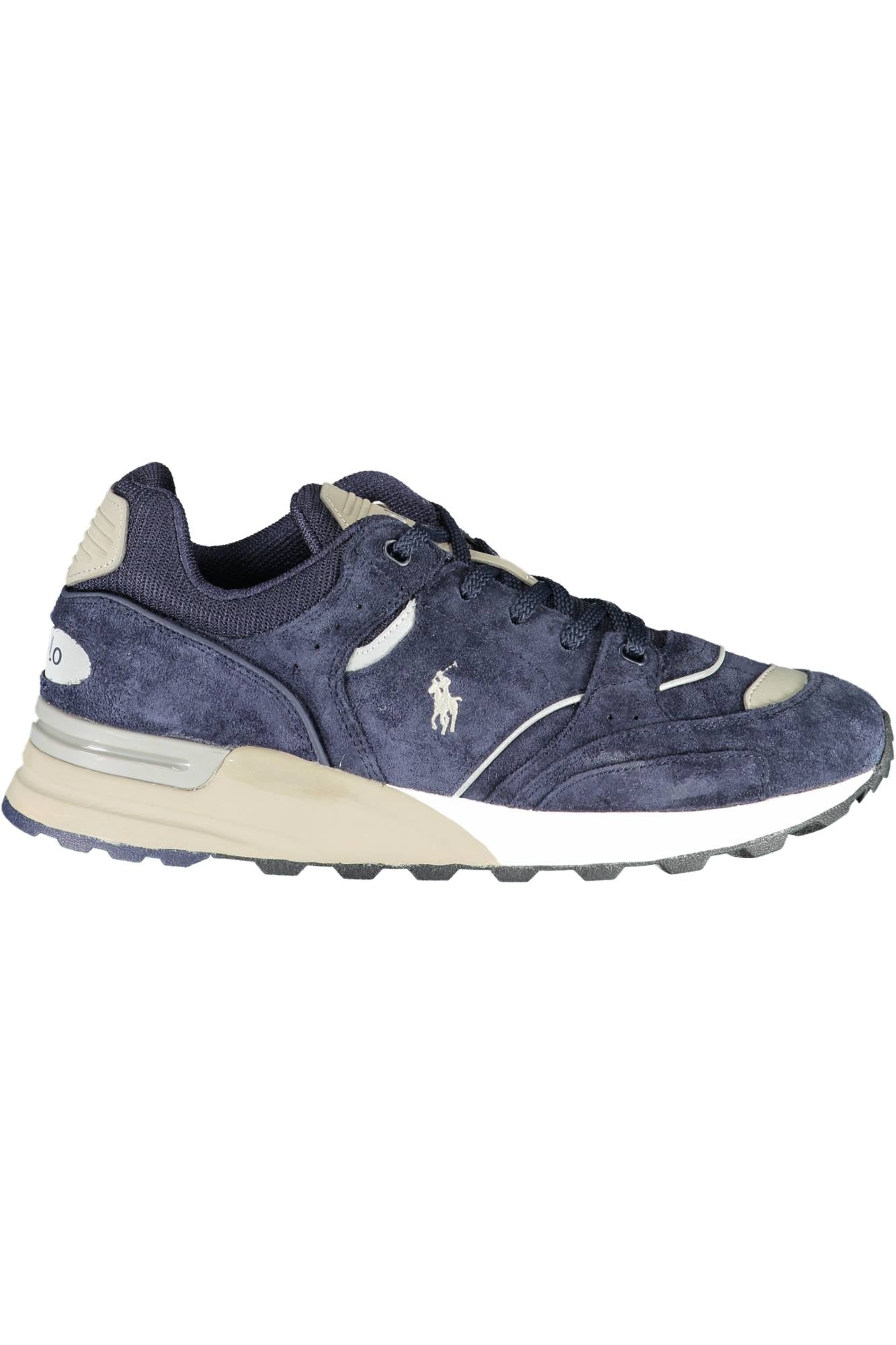 809878022002-TRACKSTR_BLU_BLUE – Herren Sportschuh Blau mit Schnürsenkeln und Kontrastdetails – Größe: 40, 41, 42, 45 – Farbe: Blu