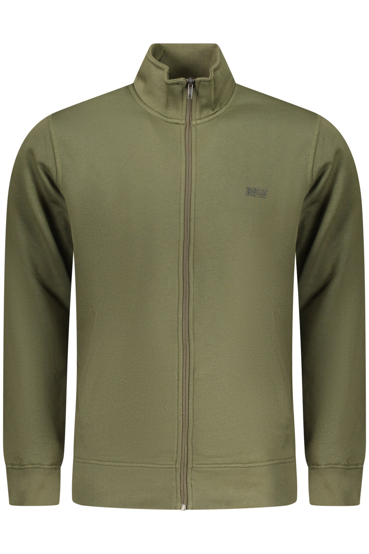 RFF018_VEARMY – Herren-Sweatshirt Grün mit Reißverschluss – Gefüttert & Stylisch – Größe: M, L, XL, 2XL, 3XL – Farbe: Verde