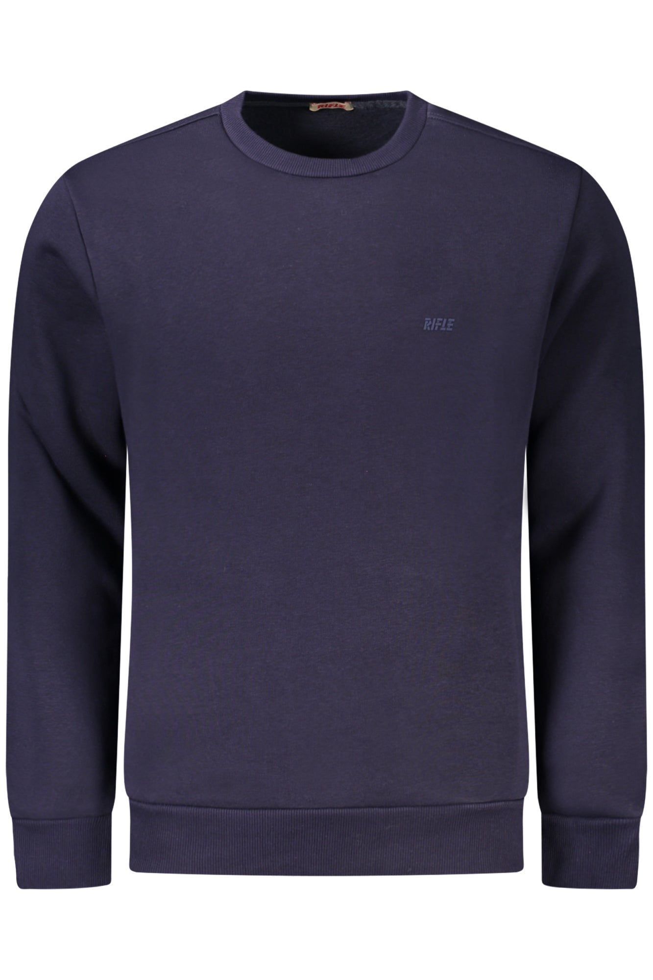 RFF016_BLBLU – Herren Sweatshirt Blau: Gefütterter Langarm-Pullover mit Rundhals – Größe: M, L, XL, 2XL, S – Farbe: Blu