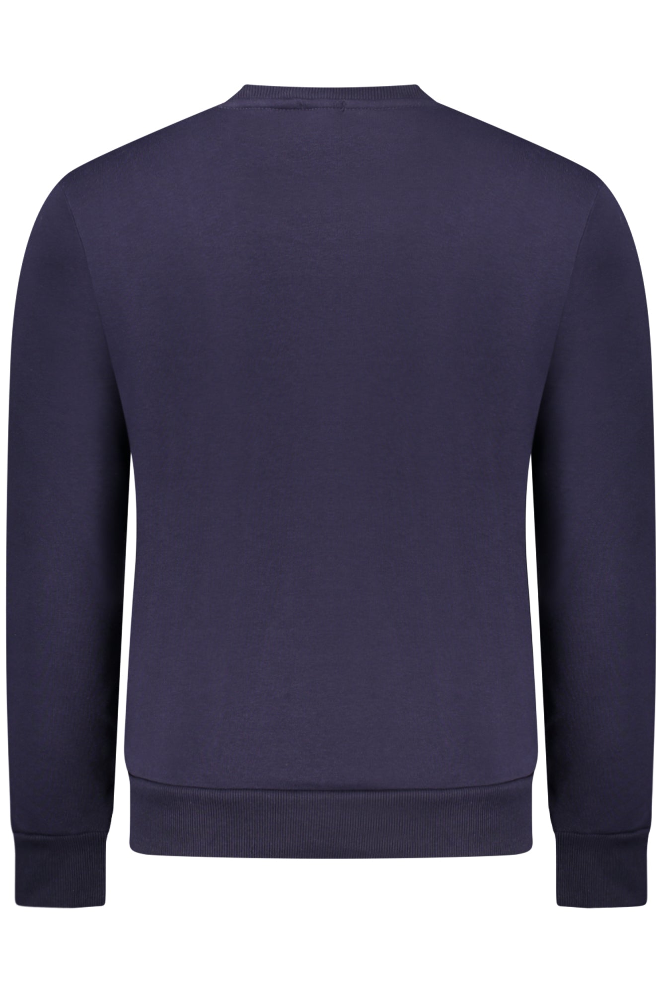 RFF015_BLBLU – Herren-Sweatshirt Blau Rundhals mit Druck und Futter, Lange Ärmel – Größe: S, L, XL, 2XL, M – Farbe: Blu