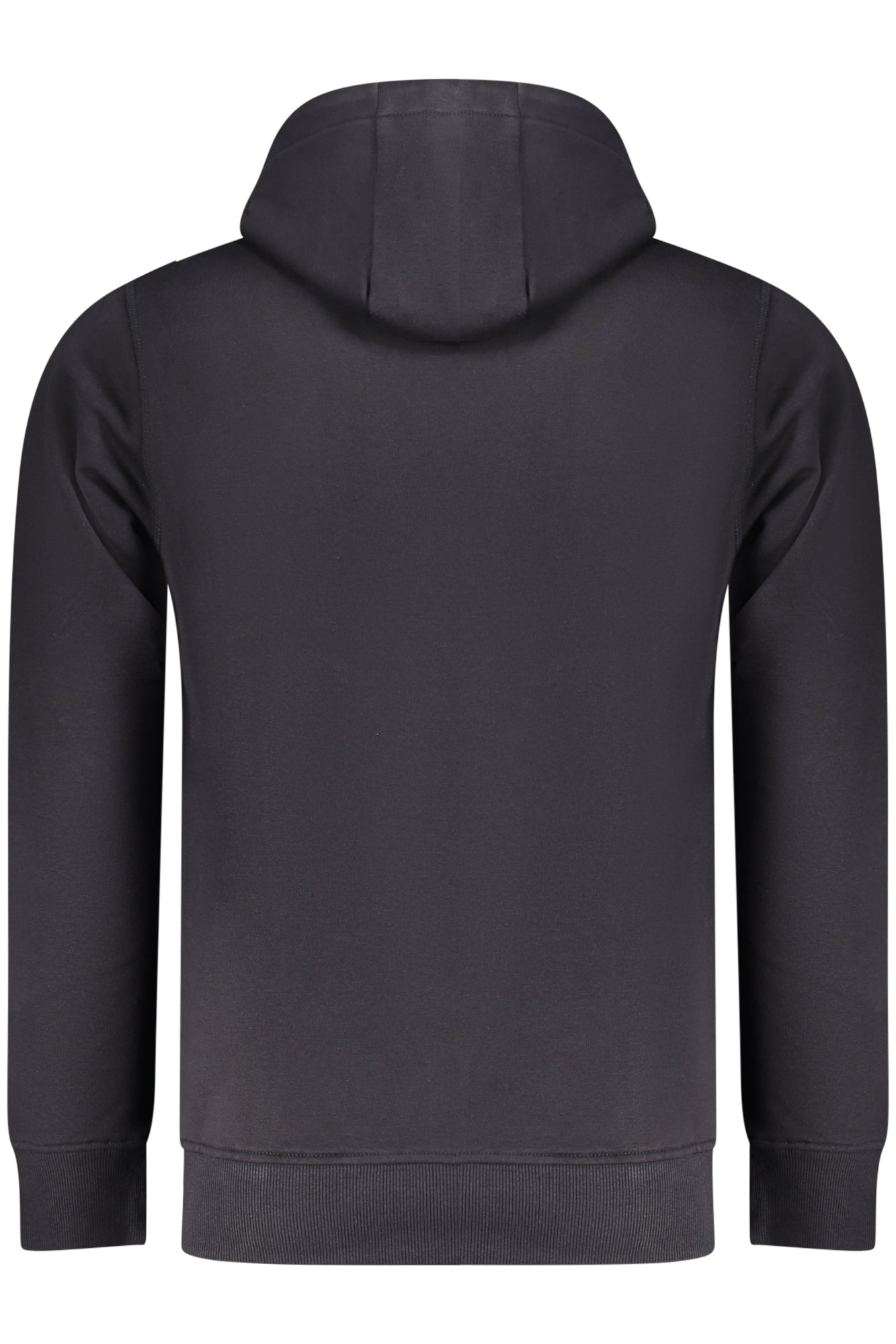 RFF017_BLBLU – Herren Sweatshirt mit Kapuze: Flauschiges Langarmshirt Blau – Größe: M, L, XL, 2XL, 3XL – Farbe: Blu