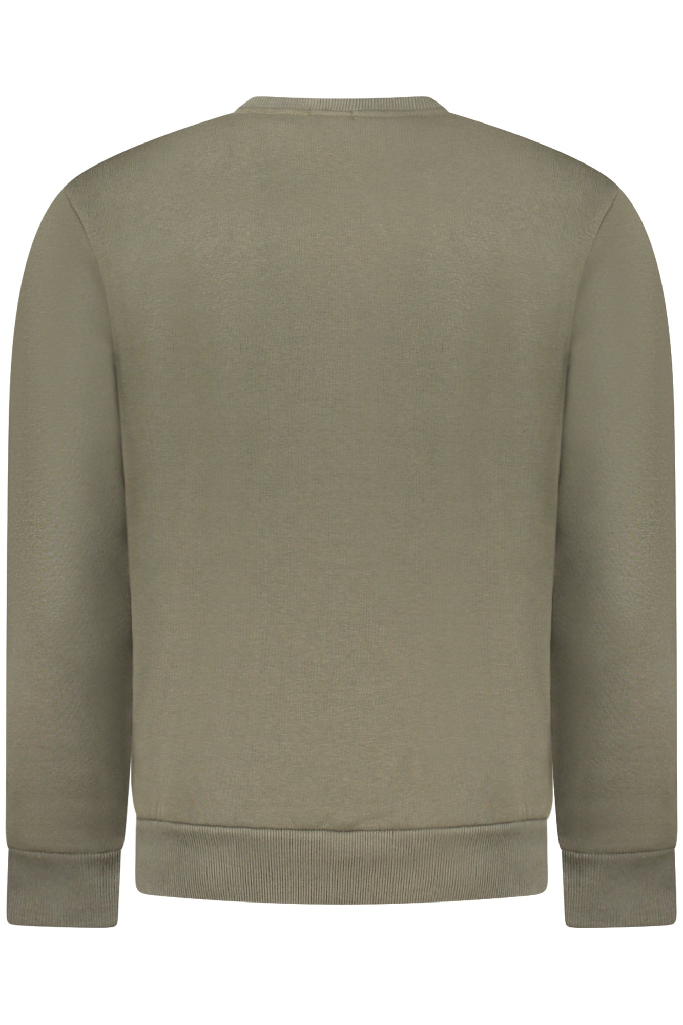 RFF015_VEMILITA – Grünes Herren-Sweatshirt: Langarm, gefüttert, stylischer Druck – Größe: S, M, XL, L, 2XL – Farbe: Verde