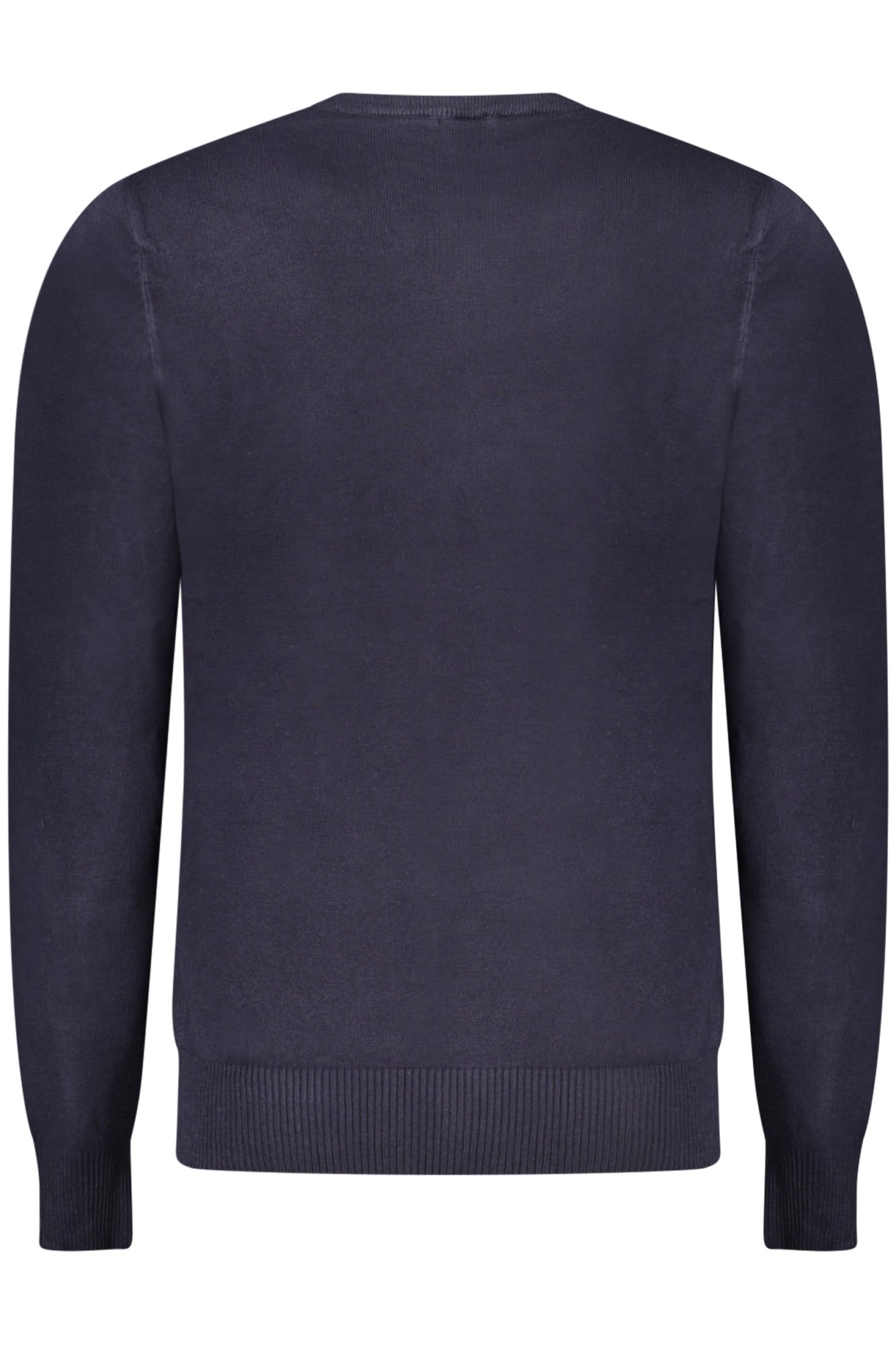 RFTR050_BLBLU – Herren Pullover Blau mit Rundhalsausschnitt & Stickerei – Eleganz pur – Größe: S, XL, 2XL, L, M – Farbe: Blu