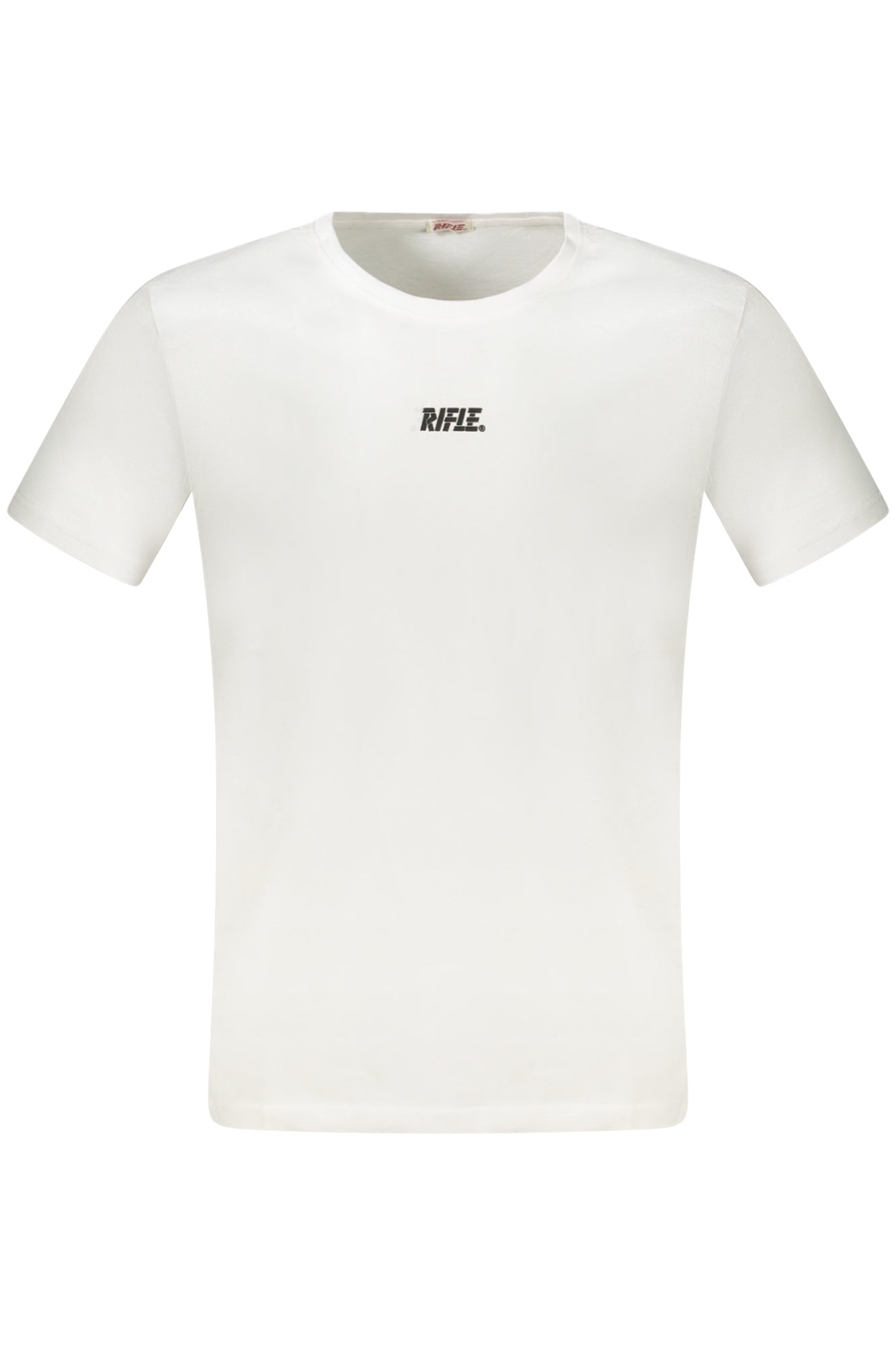 RFT002_BIBIANCO – Weißes Herren-Kurzarm-T-Shirt mit Rundhals und stilvollem Druck – Größe: S, M, L, XL, 2XL – Farbe: Bianco