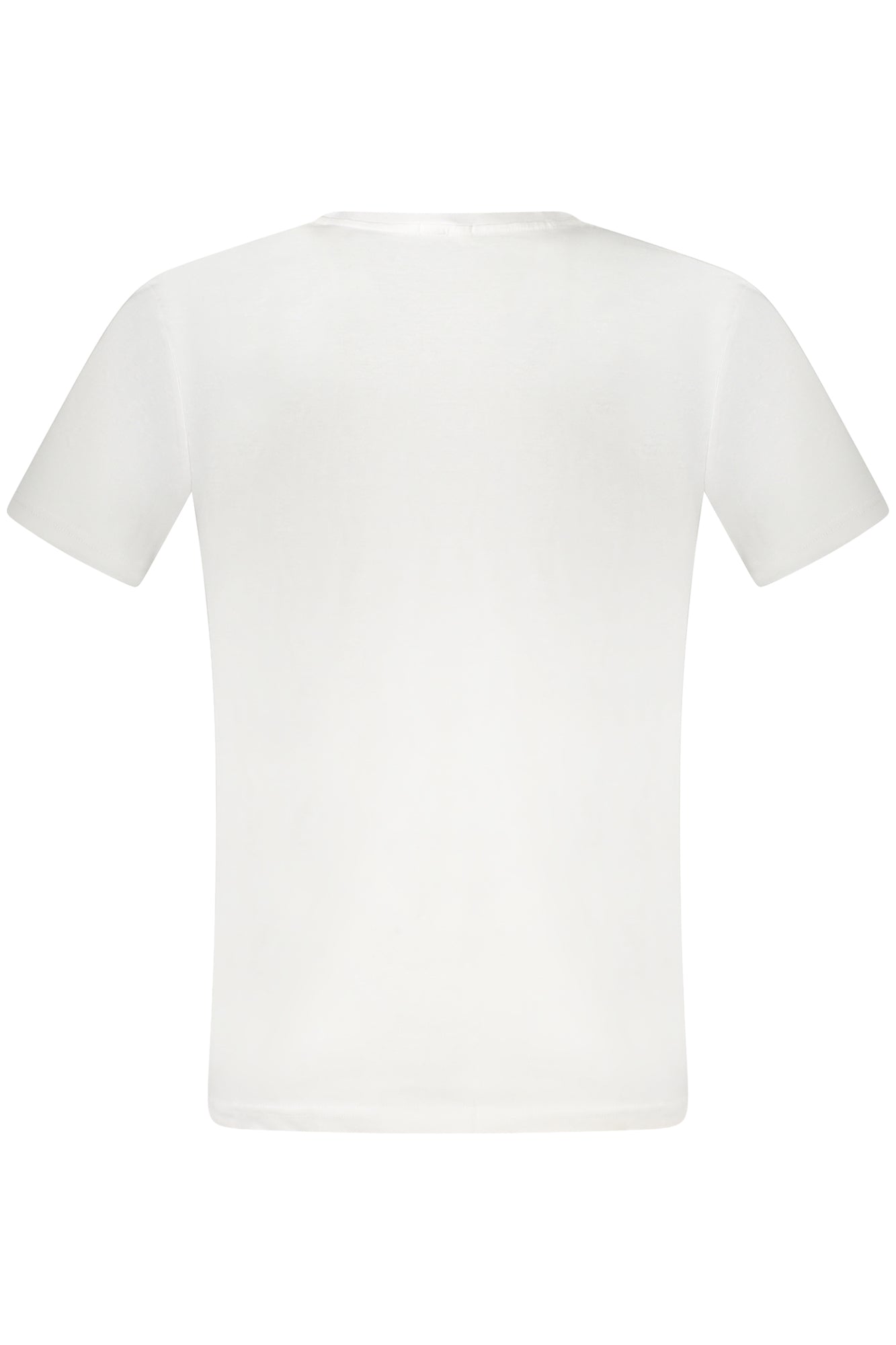 RFT002_BIBIANCO – Weißes Herren-Kurzarm-T-Shirt mit Rundhals und stilvollem Druck – Größe: S, M, L, XL, 2XL – Farbe: Bianco