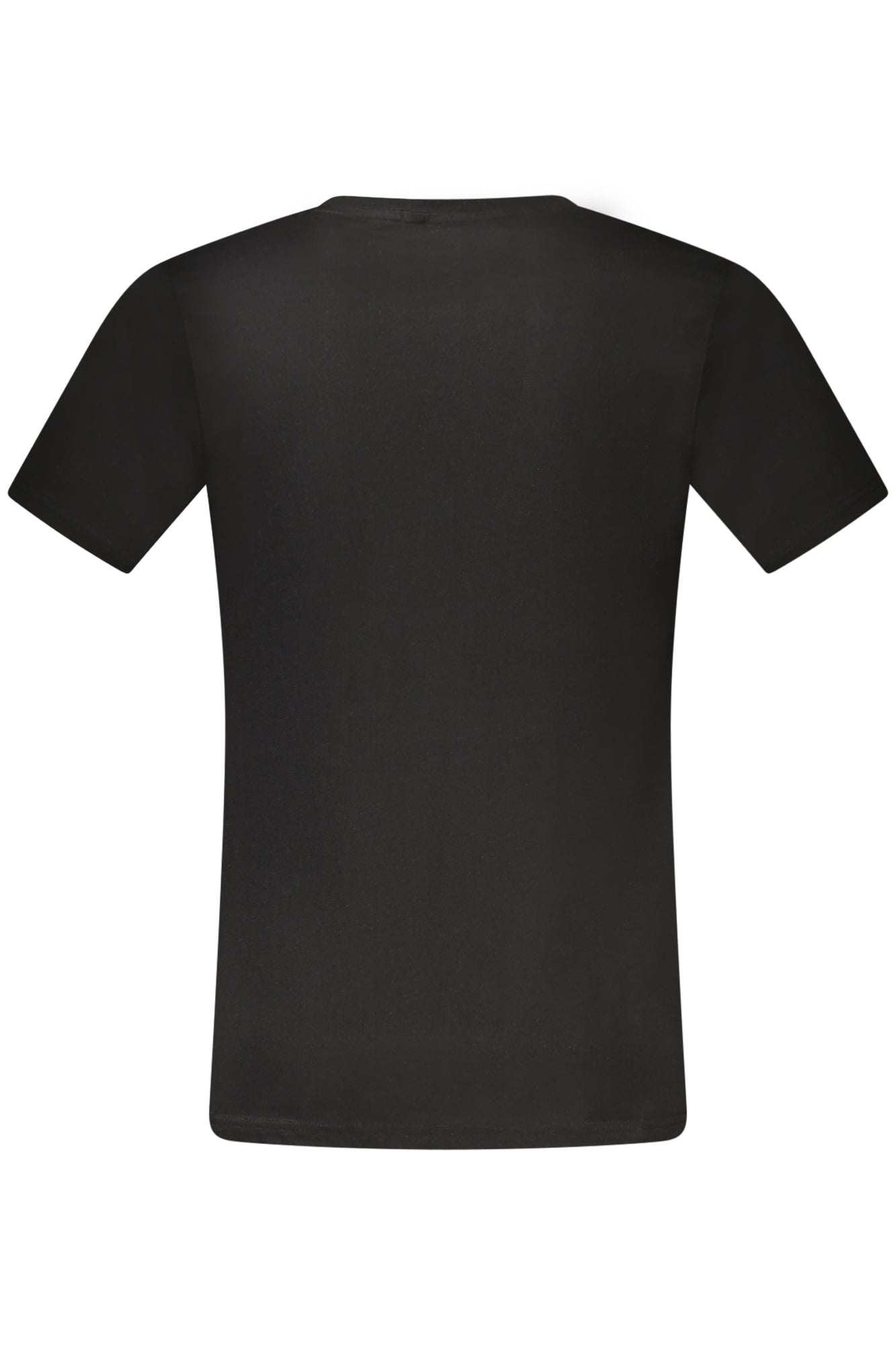 RFT002_NENERO – Herren Schwarz Kurzarm T-Shirt mit Print und Rundhals Online Kaufen – Größe: S, M, L, XL, 2XL – Farbe: Nero