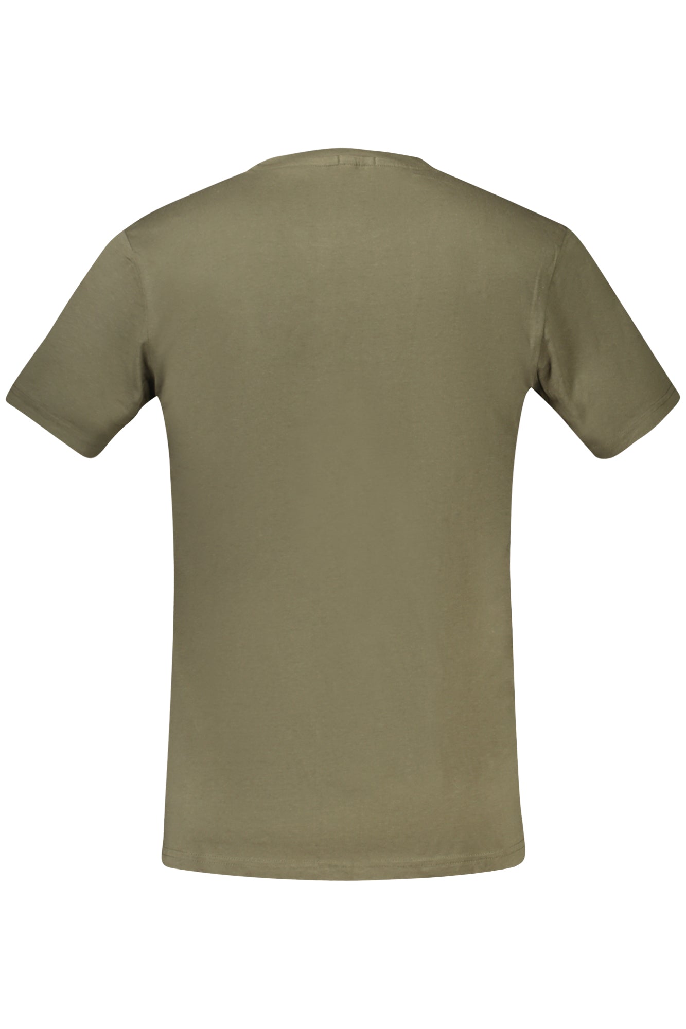 RFT001_VEMILITA – Grünes Kurzarm Herren T-Shirt mit Rundhals und Logo-Druck – Größe: S, M, L, XL, 2XL – Farbe: Verde