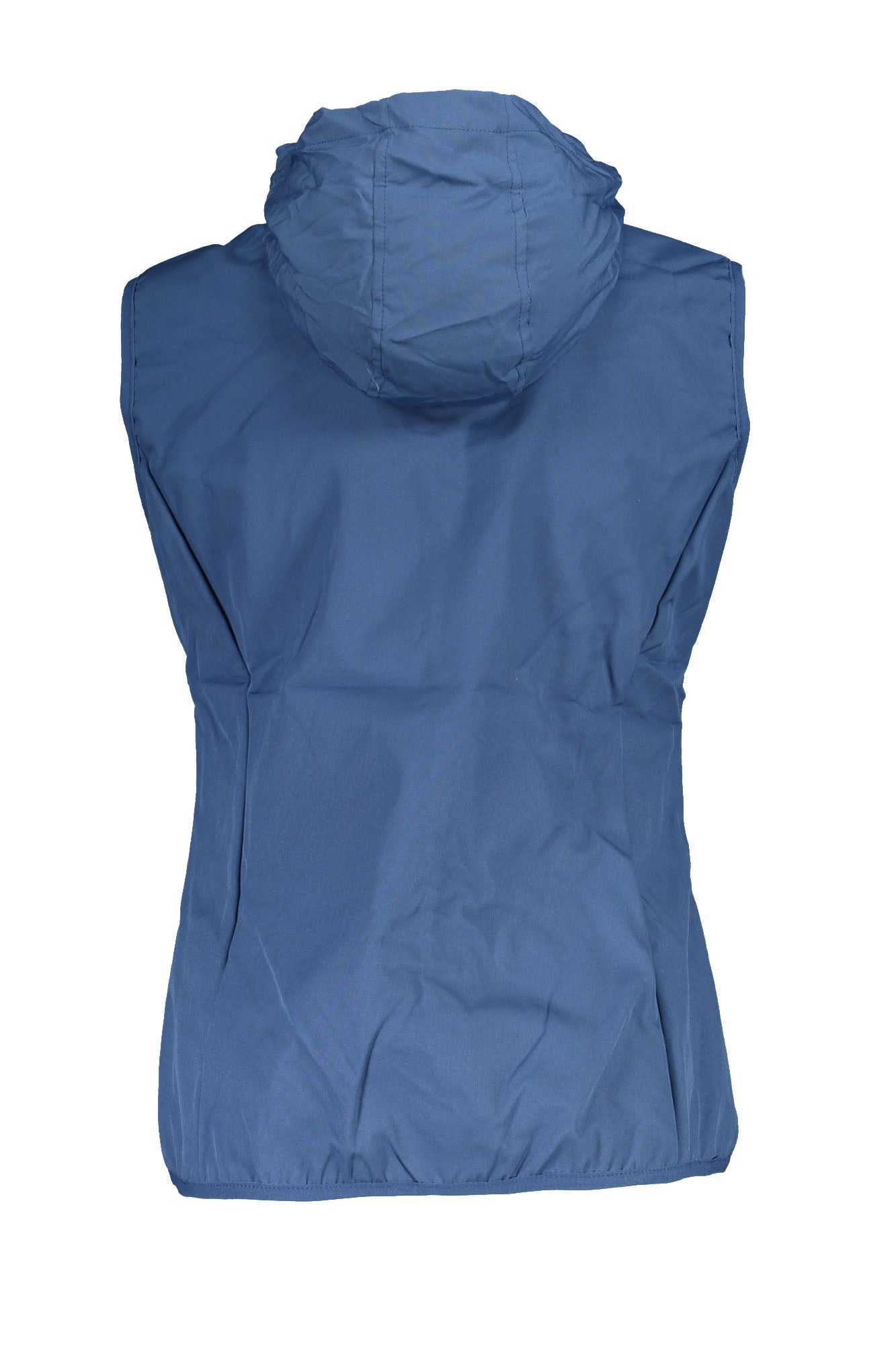 129642_BLQUARZO – Nautische Damen-Softshellweste in Blau mit abnehmbarer Kapuze – Größe: L – Farbe: Blu