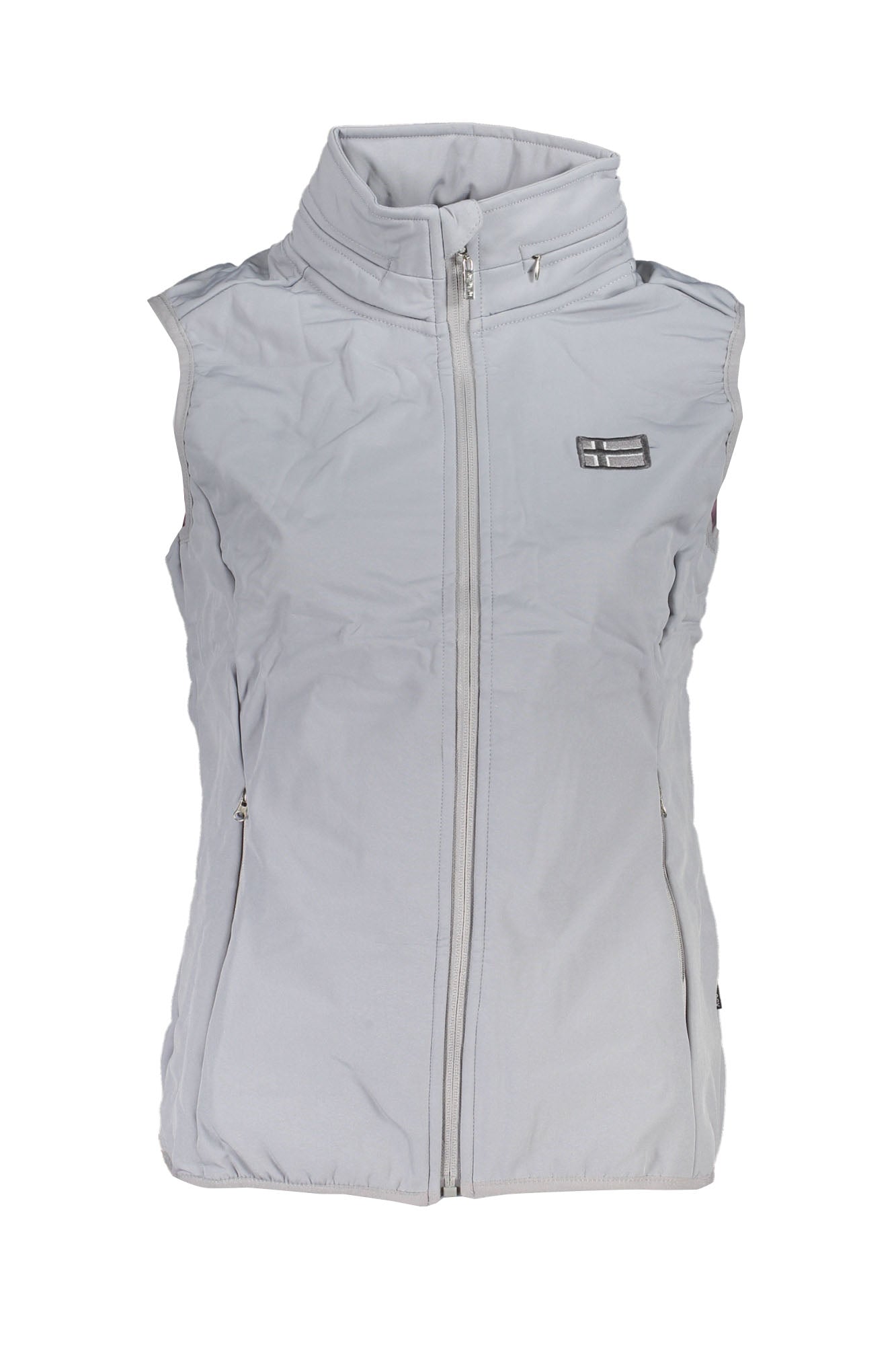 129642_GRICE094 – Damen Softshell Weste Grau: Ärmellos mit abnehmbarer Kapuze – Größe: S, L, XL, M – Farbe: Grigio
