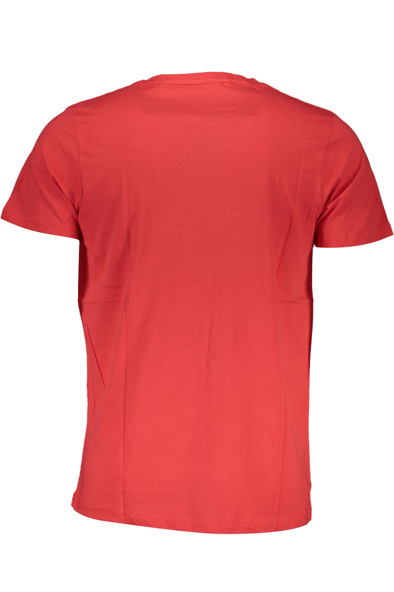 216001_ROSSO_RED-RACE – Herren T-Shirt Rot: Kurzärmliges Shirt mit Rundhals & Print – Größe: L, XL – Farbe: Rosso