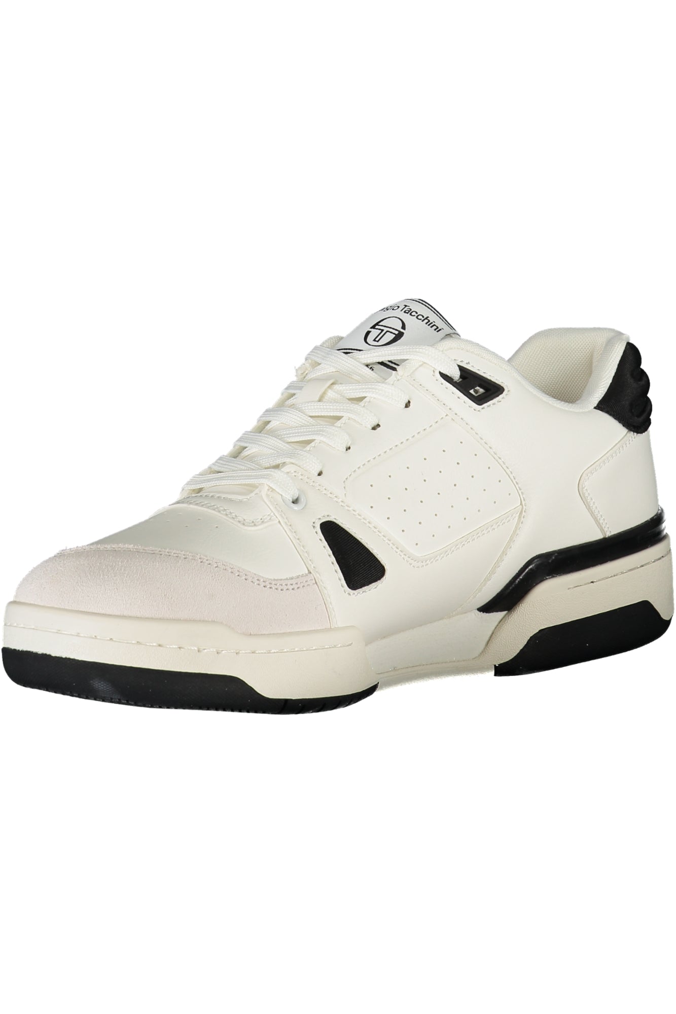 TSTU0011S_BIWHITEBLA – Herren Sportschuh Weiß mit Schnürsenkeln - Eleganz aus Mailand – Größe: 41, 45 – Farbe: Bianco