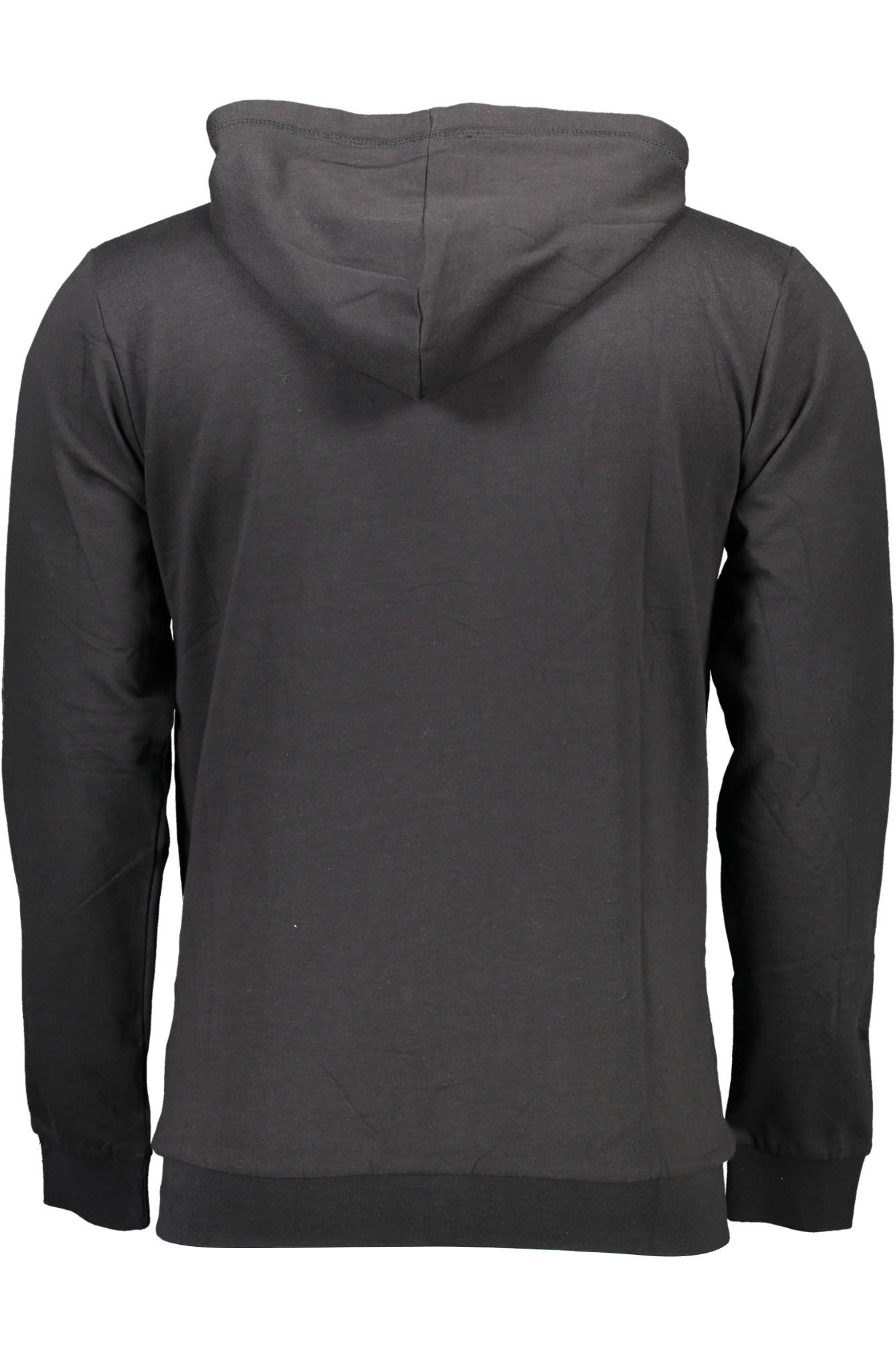 10310001_NERO_0002 – Herren Sweatshirt mit Reißverschluss in Schwarz: Stilvoll & Praktisch – Größe: S, M, L – Farbe: Nero
