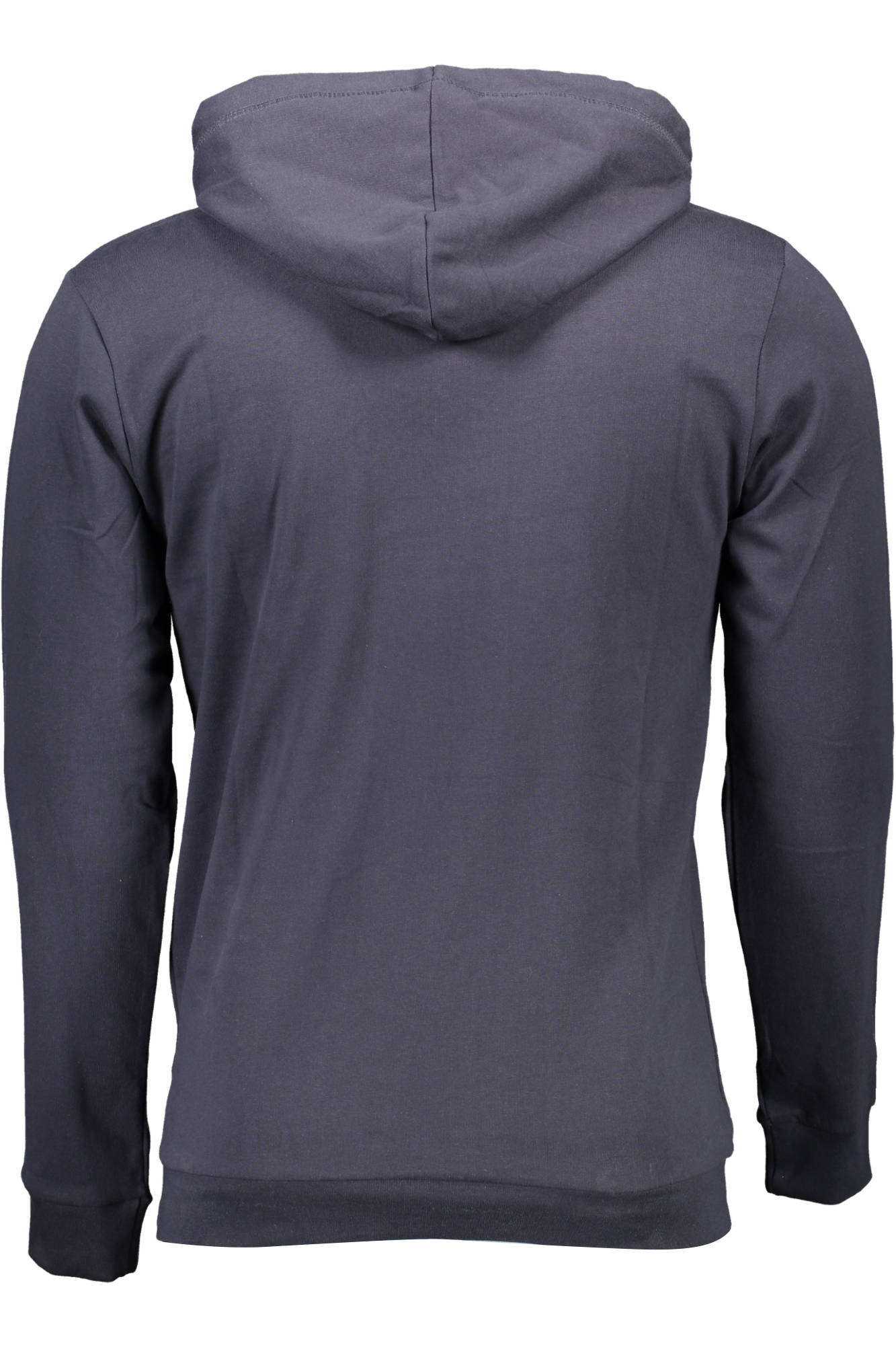 10310002_BLU_0001 – Herren-Sweatshirt ohne Reißverschluss: Blaues Kapuzenpullover-Design – Größe: S, M, XL – Farbe: Blu