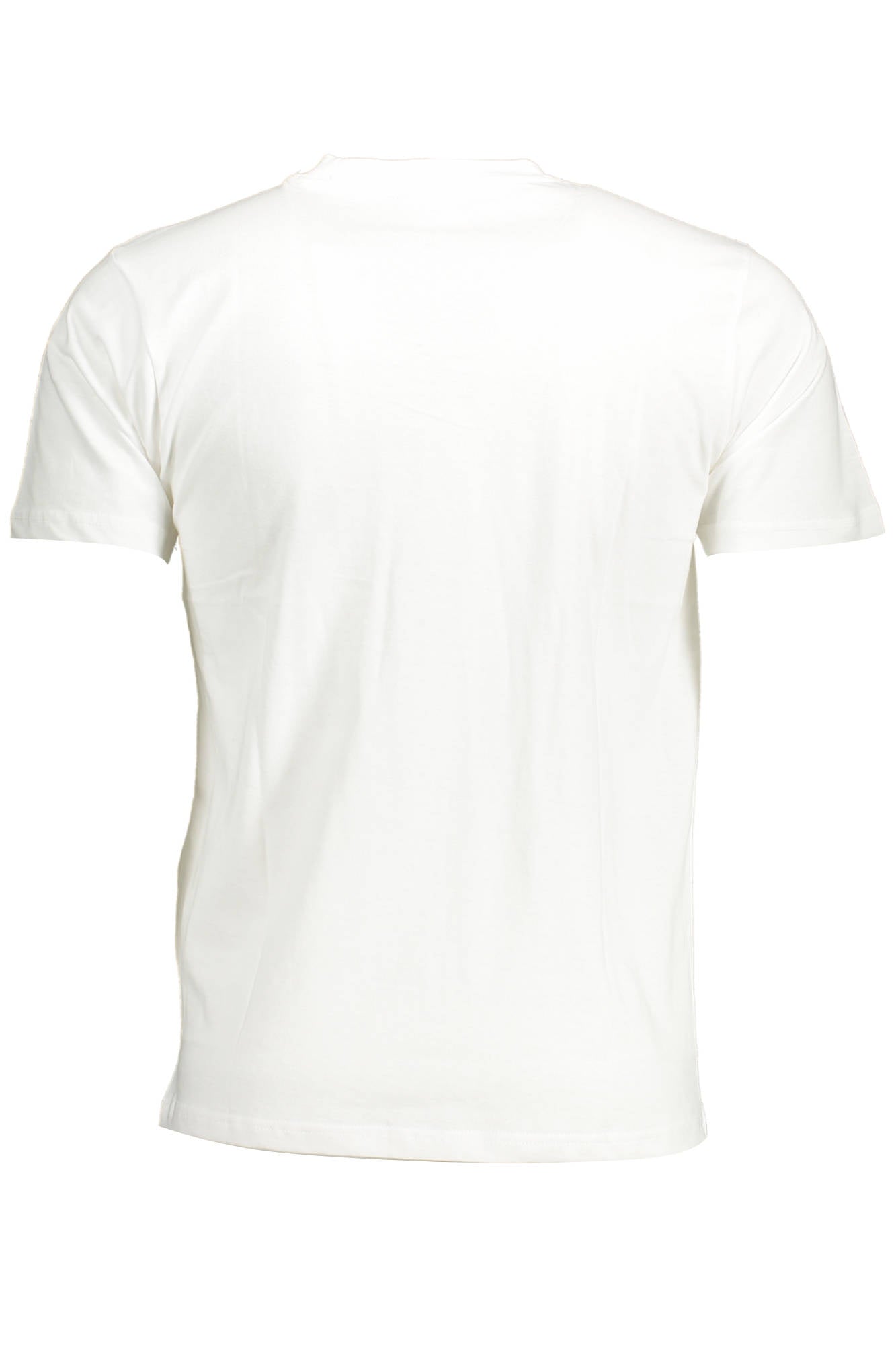 10310008_BIANCO_0007 – Stylisches Herren T-Shirt Weiß - Kurzarm & Rundhalsausschnitt mit Druck – Größe: L, XL, 2XL – Farbe: Bianco