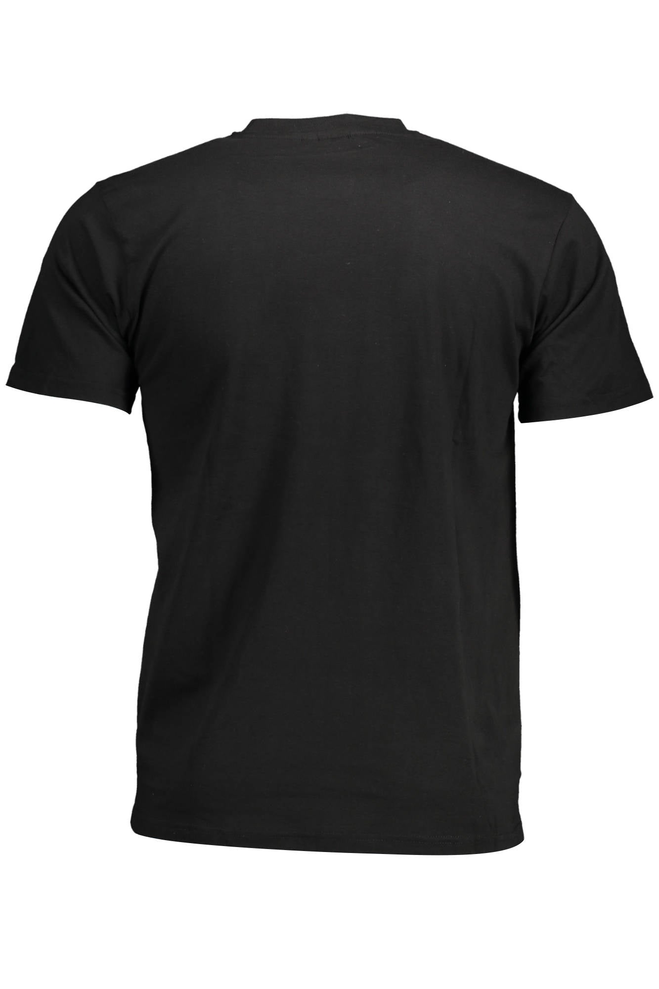 10310008_NERO_0002 – Elegantes Schwarzes Herren T-Shirt mit Logo und Rundhalsausschnitt – Größe: L, XL, 2XL – Farbe: Nero