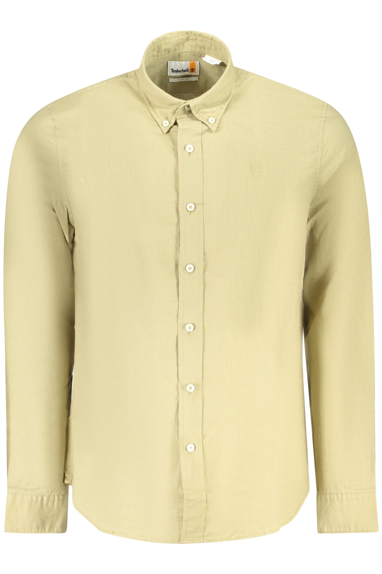 TB0A2DR9_BEDH4 – Herren Langarmshirt Beige - Slim Fit, Button-Down-Kragen, Logo & mehr – Größe: M, 2XL, 3XL – Farbe: Beige