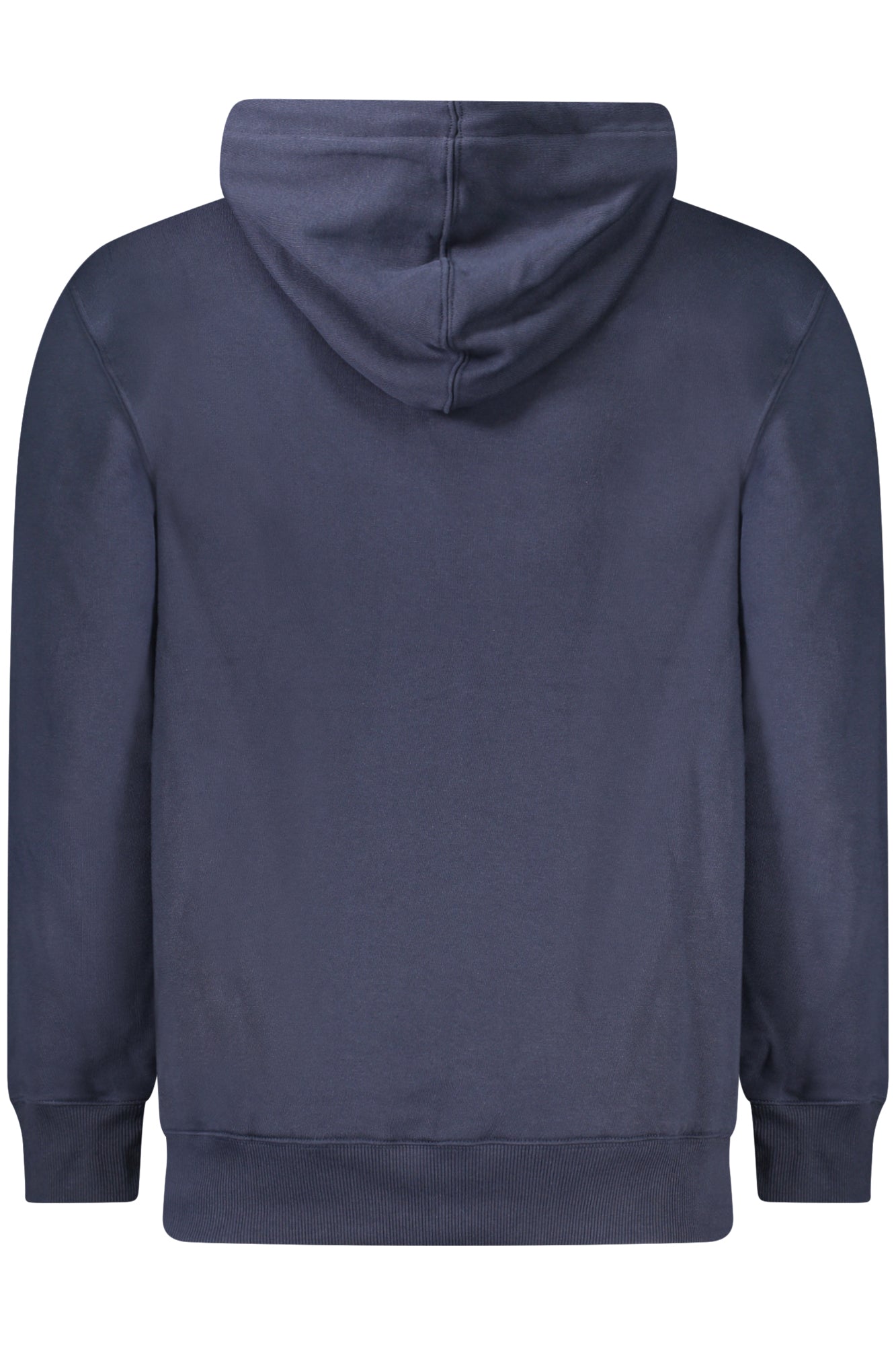 TB0A2BJH_BL433 – Herren Kapuzensweatshirt Blau - Langarm, Gefüttert, Kängurutasche – Größe: S, XL – Farbe: Blu