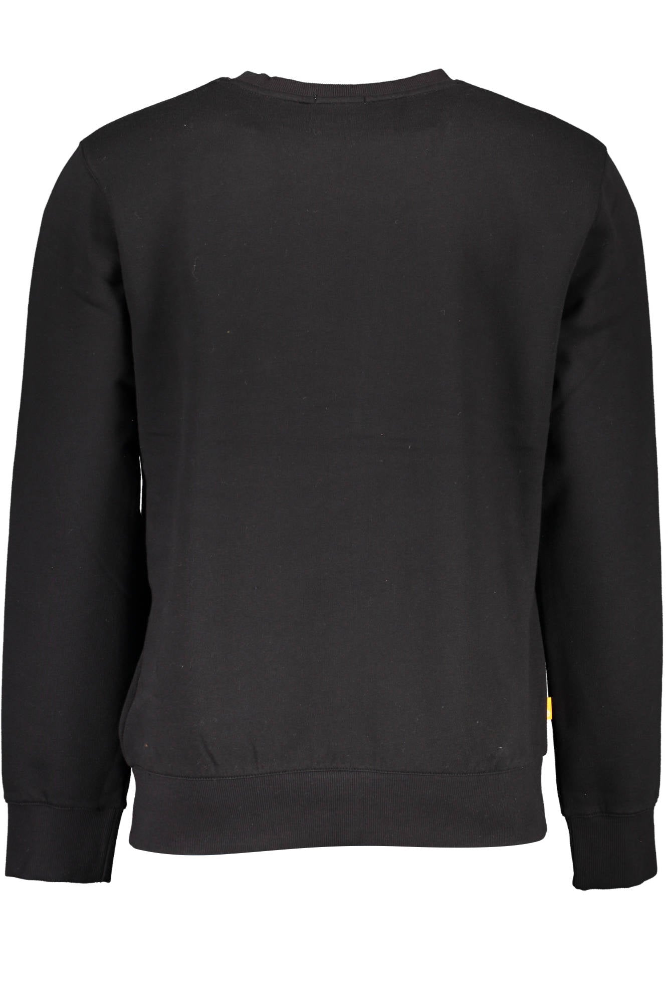 TB0A2AM6_NERO_001 – Nachhaltiges Herren-Sweatshirt: Schwarz, Rundhals, Bio-Baumwolle – Größe: S, M, L – Farbe: Nero