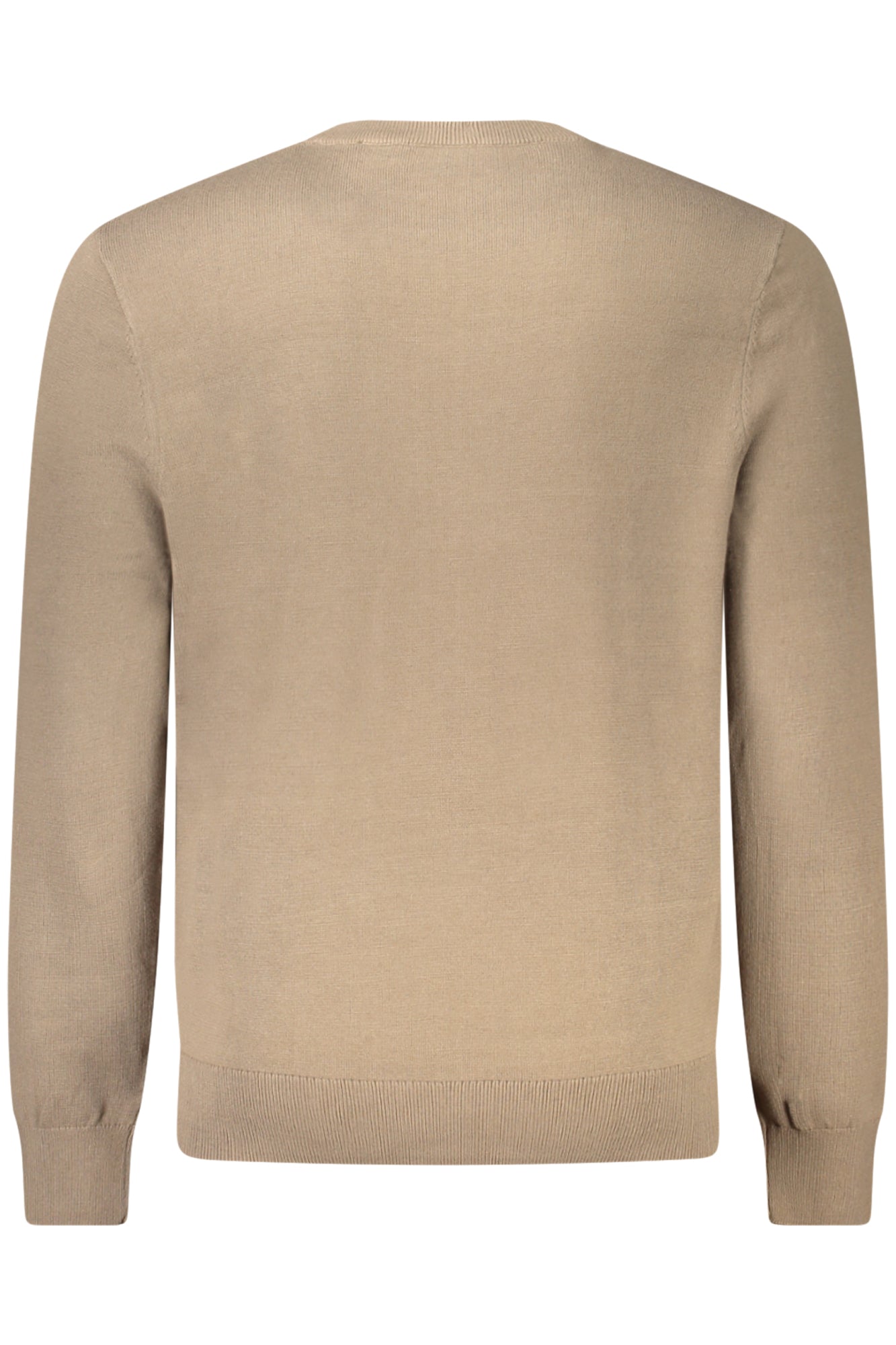 TB0A2BSC_MABK0 – Herren Pullover Braun: Langarm, Bio-Baumwolle, Stickerei, Logo – Größe: S, M, L, XL, 2XL, 3XL – Farbe: Marrone