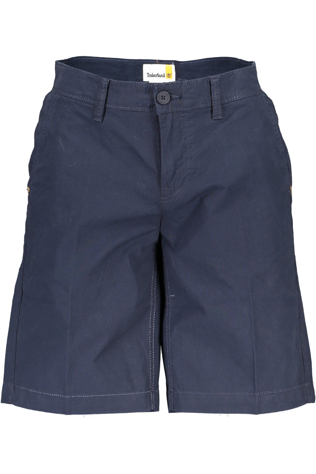 TB0A5U2K_BL433 – Herren-Bermudahose Blau aus Bio-Baumwolle mit Logo und 4 Taschen – Größe: 31, 32, 33 – Farbe: Blu