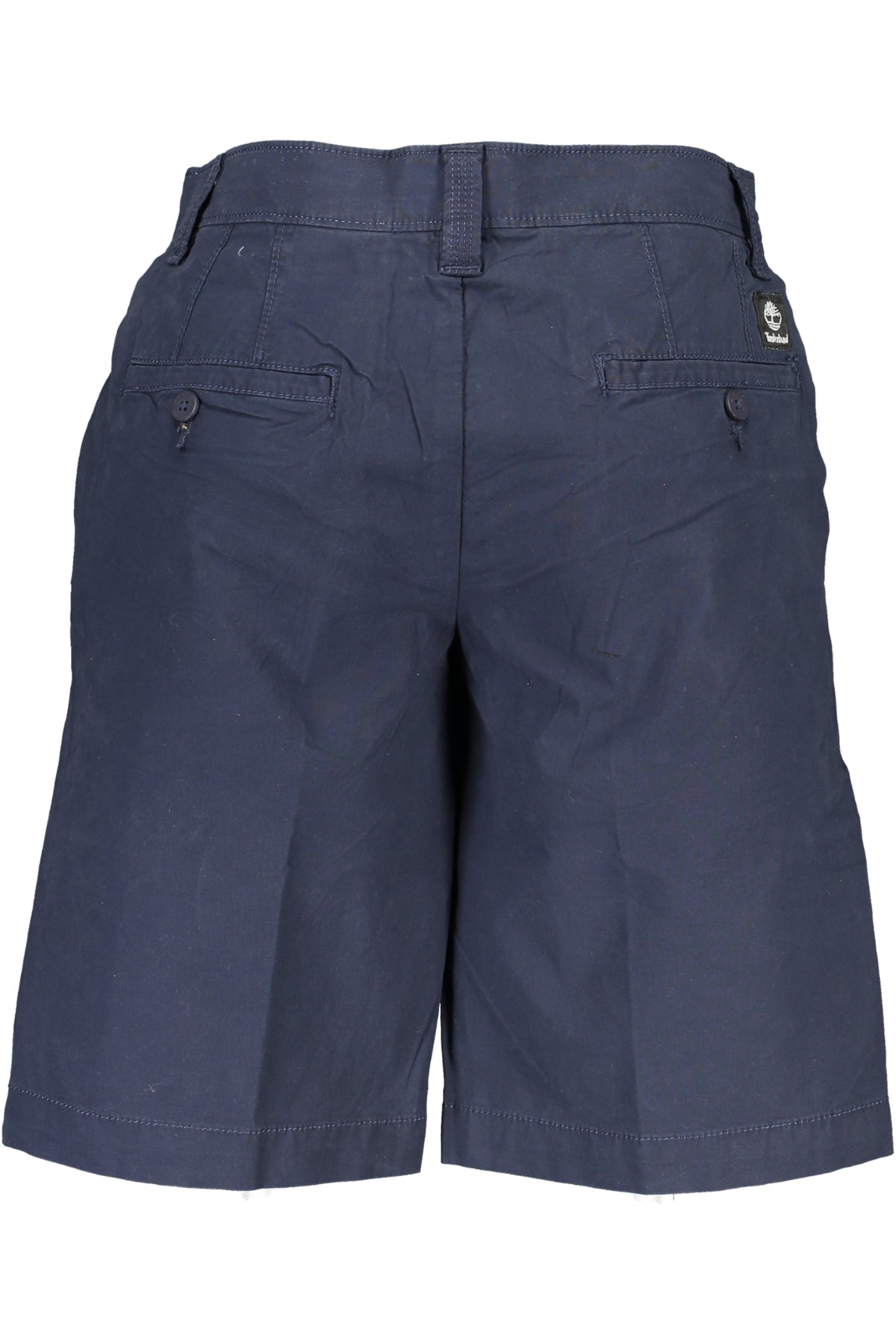 TB0A5U2K_BL433 – Herren-Bermudahose Blau aus Bio-Baumwolle mit Logo und 4 Taschen – Größe: 31, 32, 33 – Farbe: Blu
