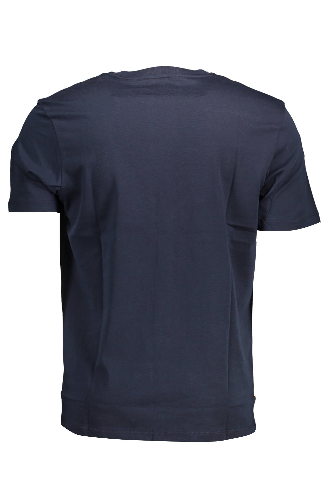 TB0A2BRN_BLU_433 – Herren Blaues T-Shirt aus Bio-Baumwolle - Regular Fit, Kurzarm, Logo – Größe: XL, M – Farbe: Blu
