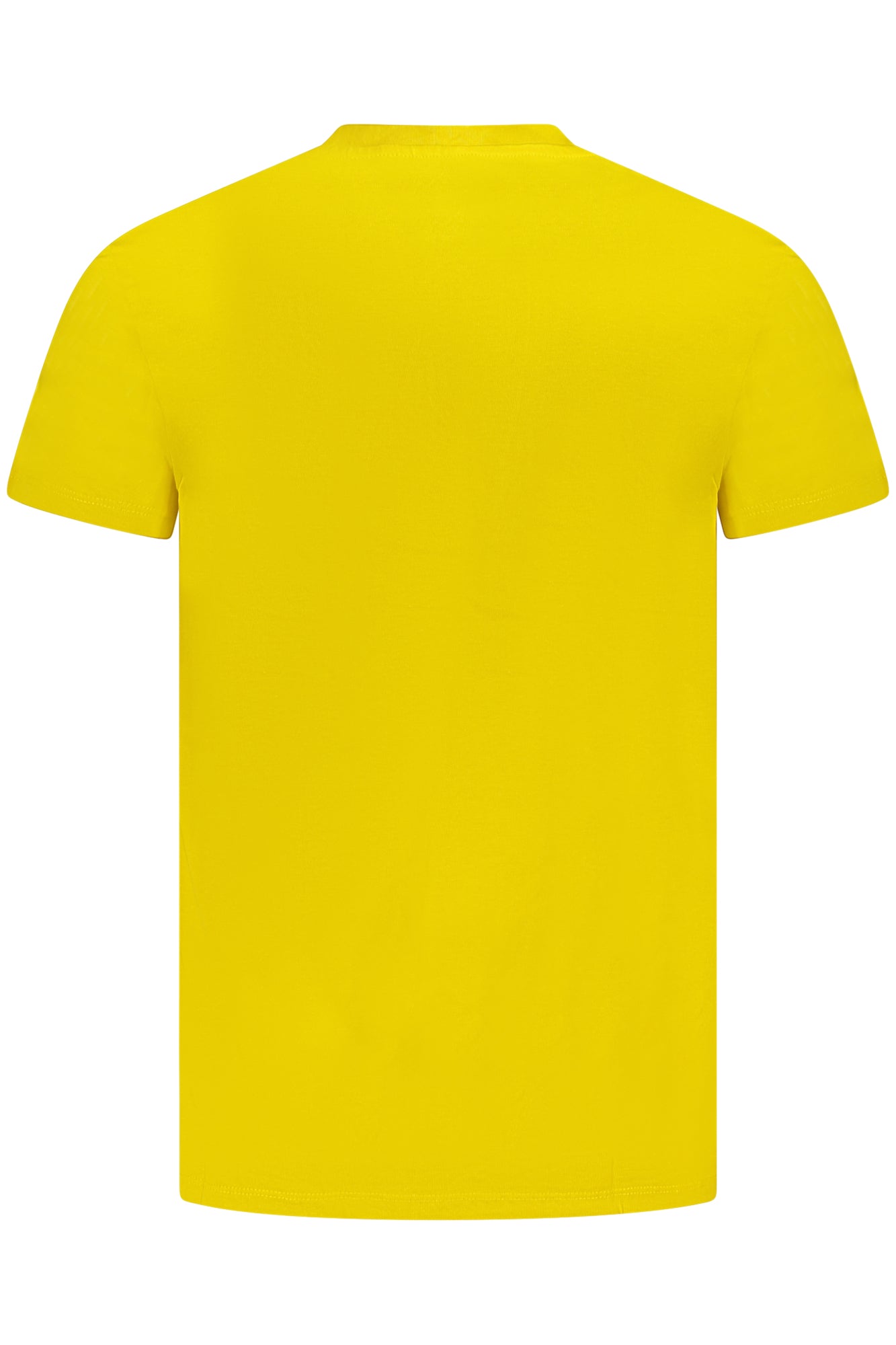TB0A2BR3_GIEOB – Herren Slim Fit Gelbes T-Shirt aus Bio-Baumwolle mit Stickerei – Größe: S, M, L, XL, 2XL, 3XL – Farbe: Giallo